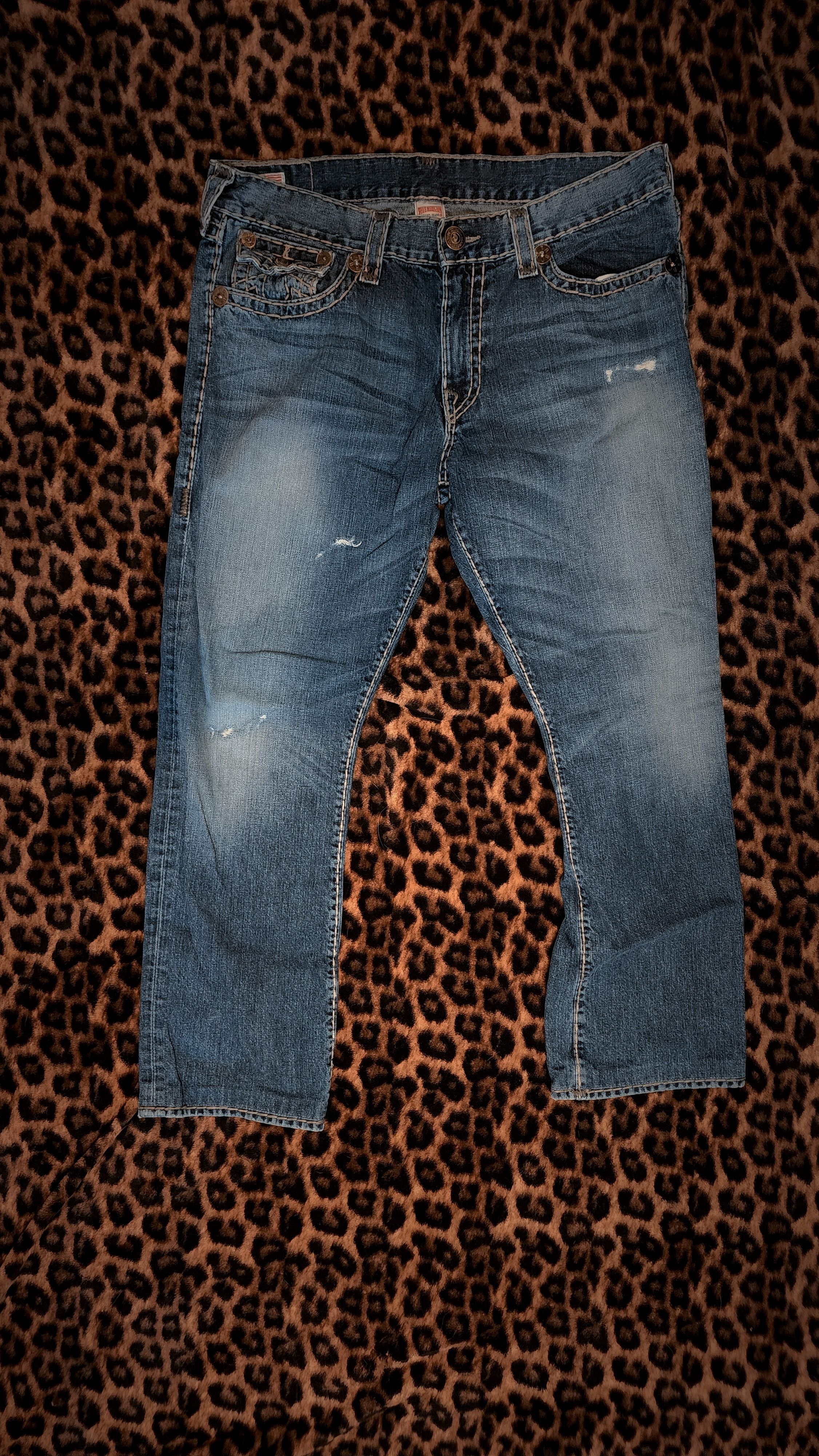 True Religion True Religion Super T Vintage Jeans Size US 36 / EU 52 - 6 Thumbnail