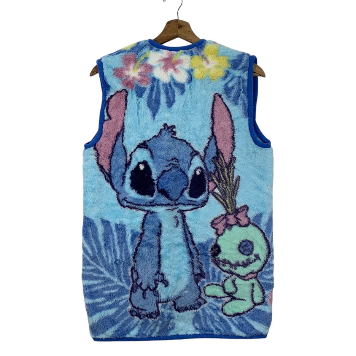 Disney × Stitch's Jeans LILO & STITCH Disney Cartoon Fullprint Vest Jacket Sleeveles Size US S / EU 44-46 / 1 - 2 Thumbnail