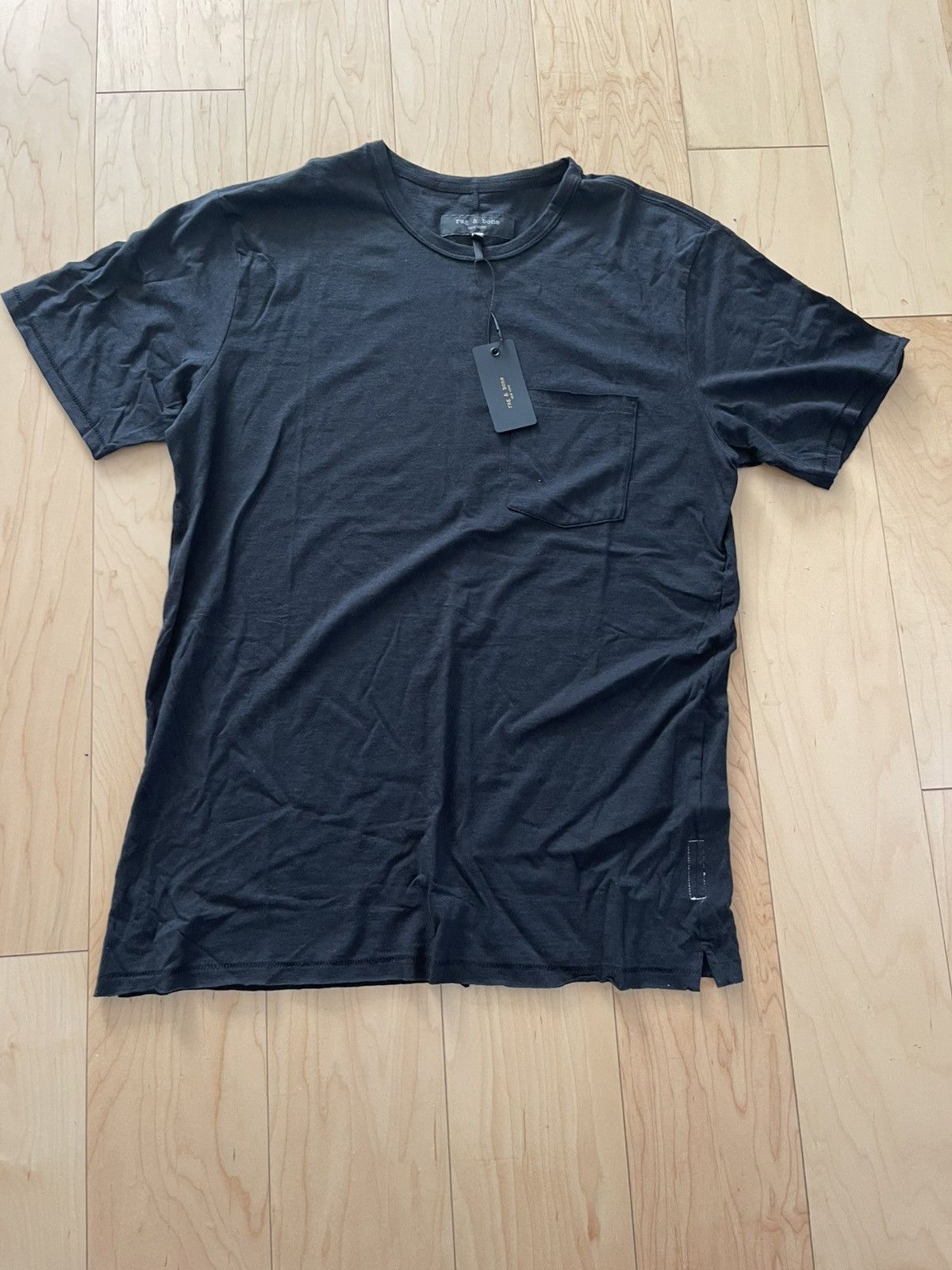 Rag & Bone Rag and Bone M pocket t shirt black mens new Size US M / EU 48-50 / 2 - 4 Thumbnail