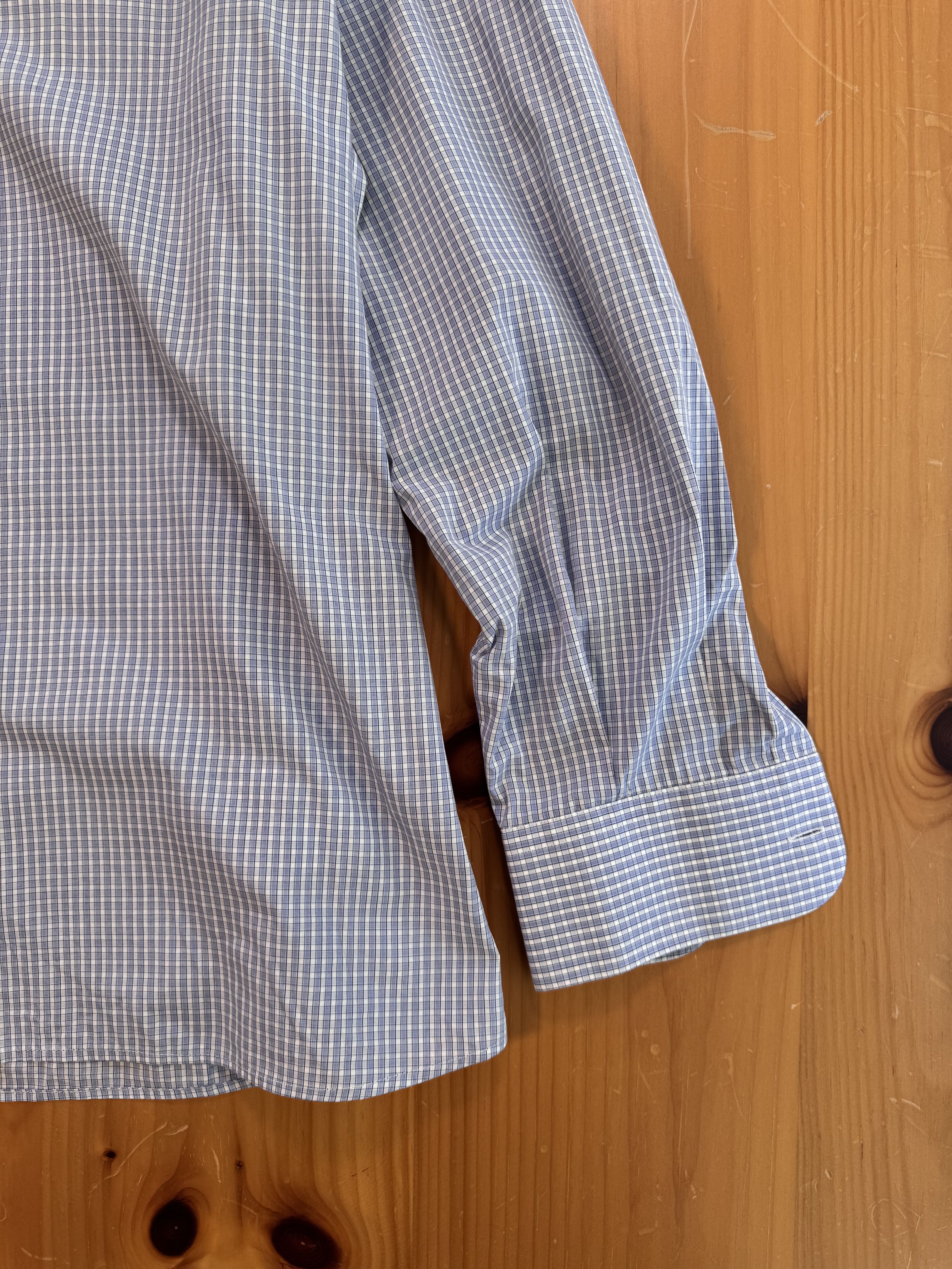 Prada Prada Vintage Dress Shirt Plaid Size US S / EU 44-46 / 1 - 2 Thumbnail