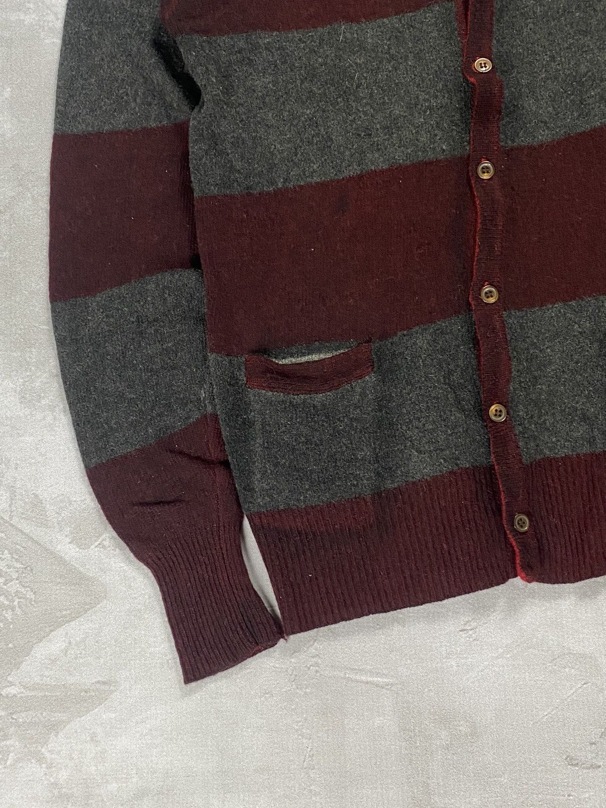 Japanese Brand × Journal Standard Journal Standard Mohair Grunge Cardigan Size US M / EU 48-50 / 2 - 5 Thumbnail