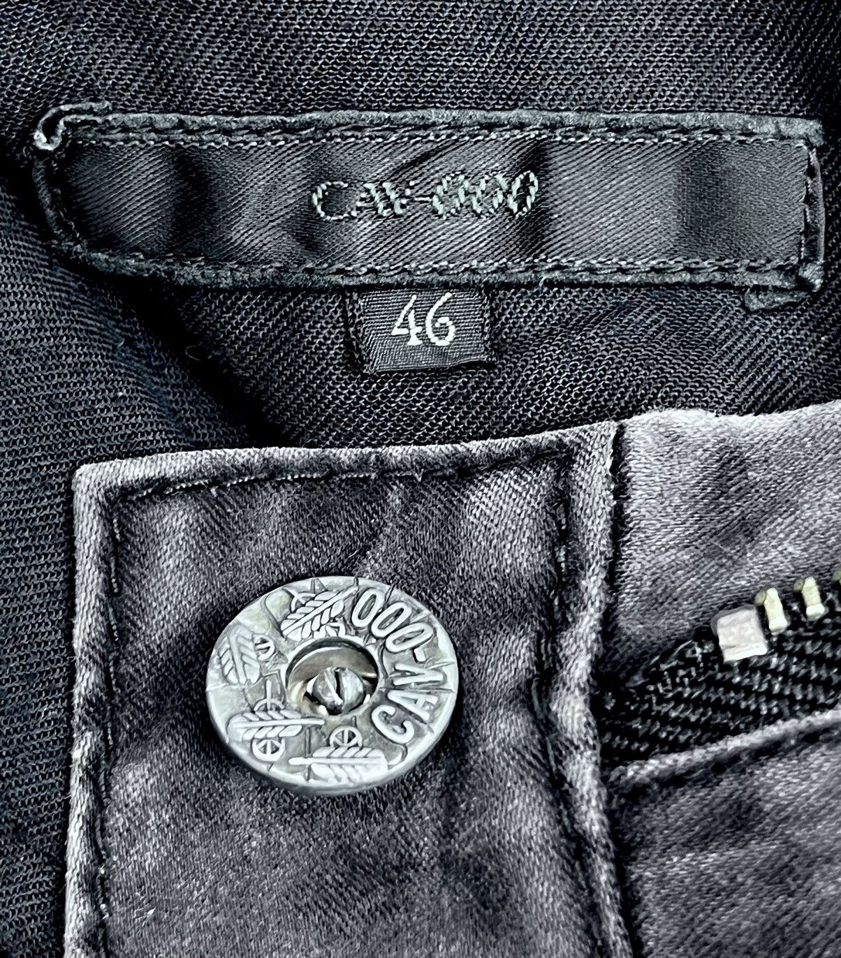 Vintage FYE🔥CAV Punk Slate Black Stretch FLARE Toggle Closure Cargo Size US 31 - 9 Thumbnail