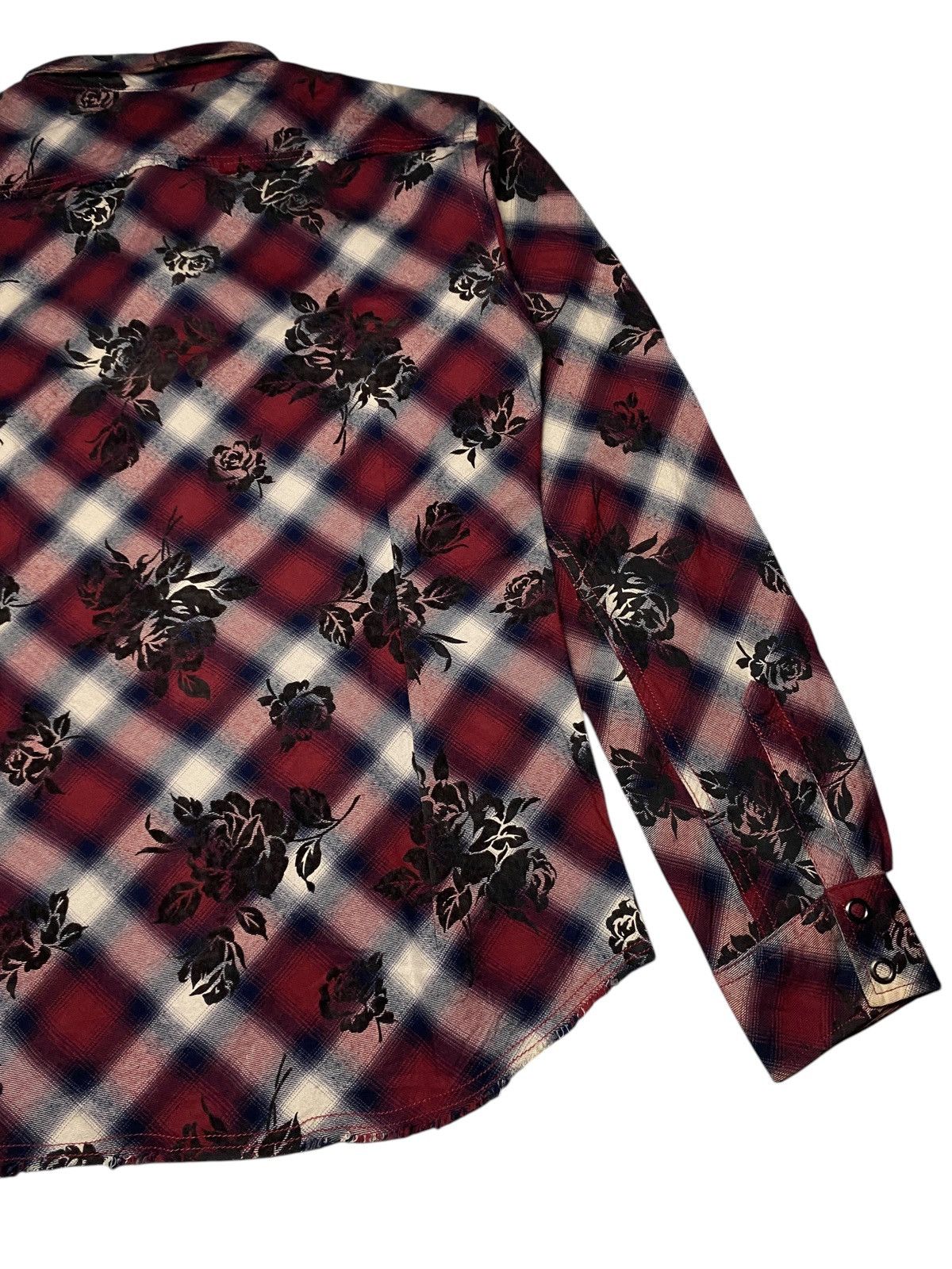 If Six Was Nine 2000's Tornado Mart Unfinished Floral Shirts Size US S / EU 44-46 / 1 - 11 Thumbnail