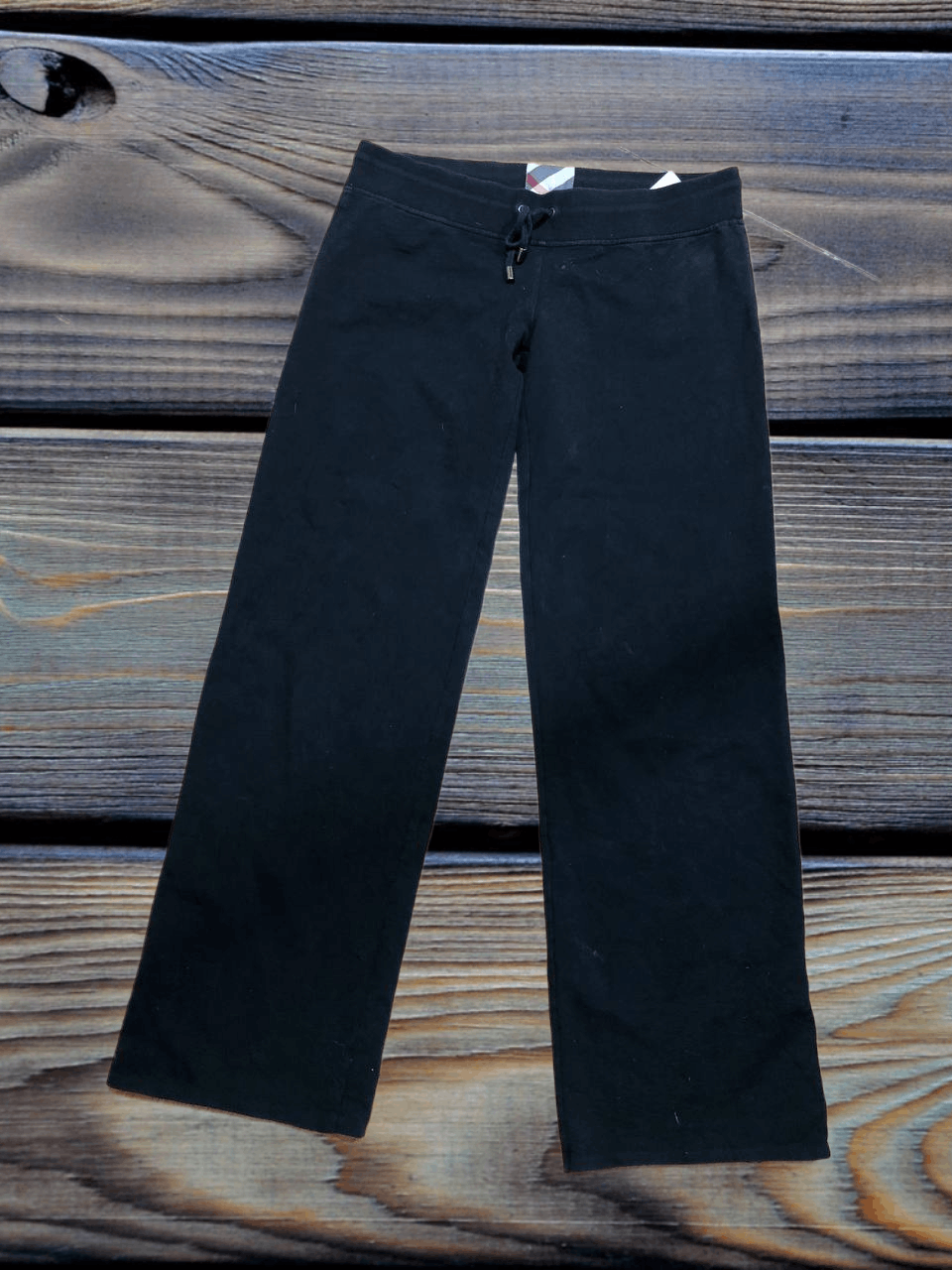 Burberry Burberry Brit Women's Black Stretch sweatpants Size 26" / US 2 / IT 38 - 1 Thumbnail