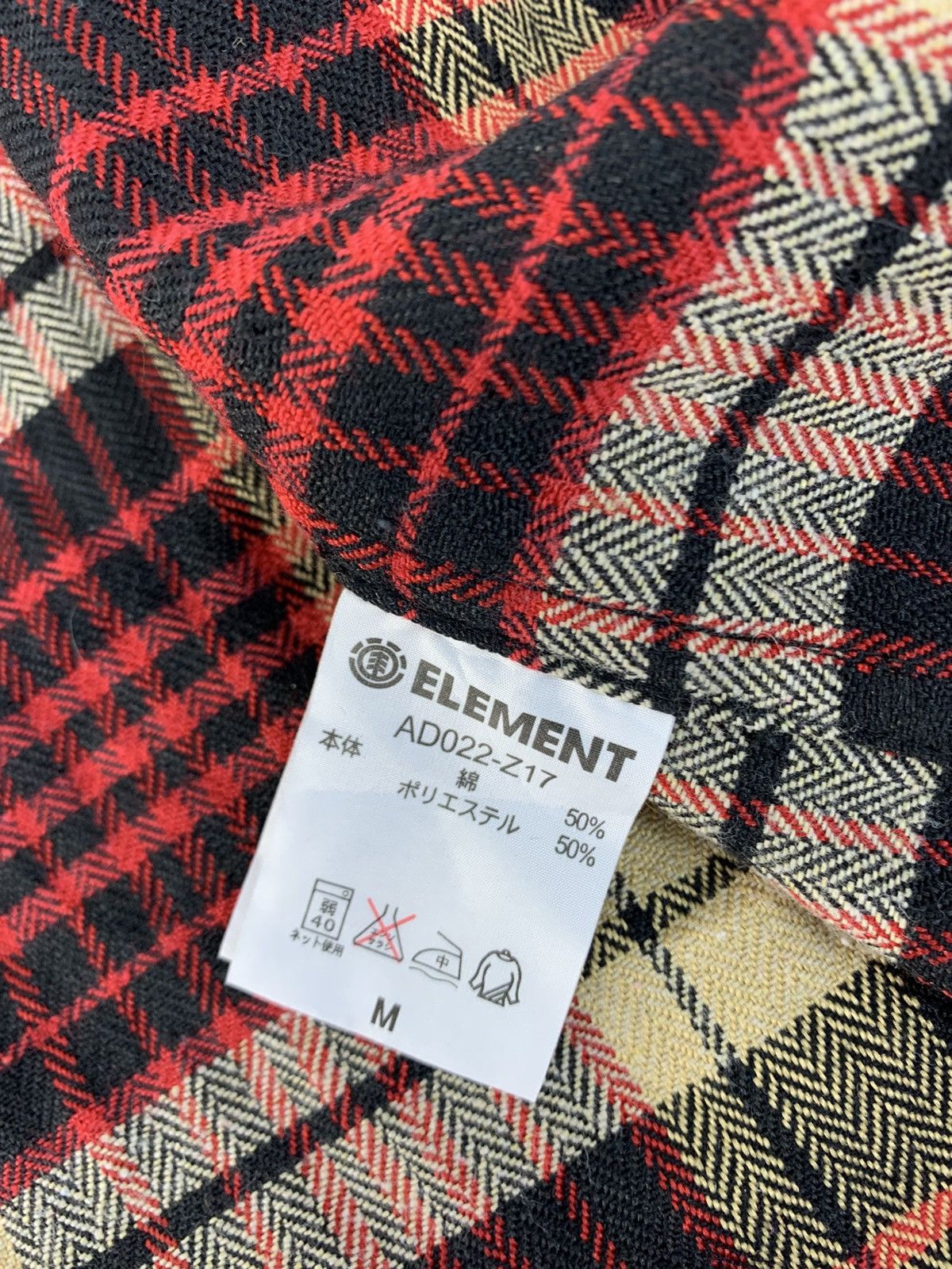 Element Element Western Button Up Flannel Plaid Checked Herringbone Size US M / EU 48-50 / 2 - 9 Thumbnail