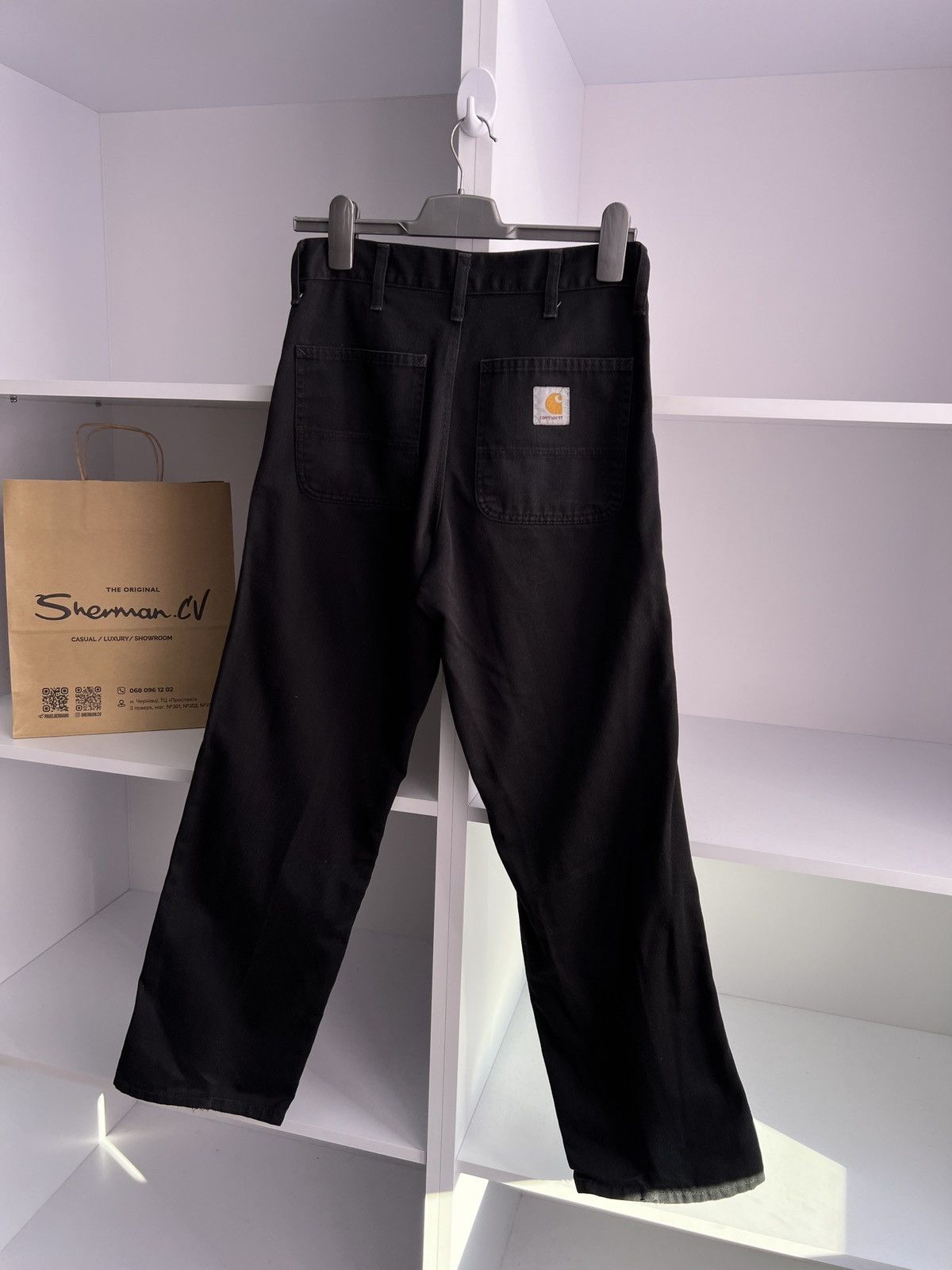 Carhartt × Vintage Vintage Carhartt Black Street wear pants Size US 28 / EU 44 - 11 Thumbnail