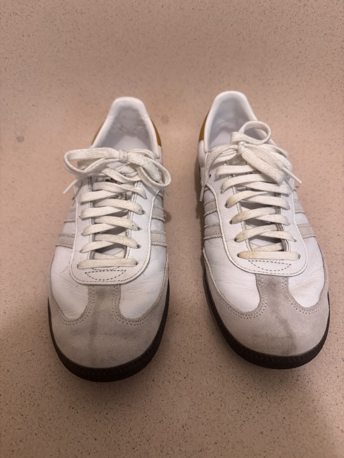 Adidas × Kith Adidas Samba OG X Kith Classic White Mango Size US 10 / EU 43 - 1 Thumbnail
