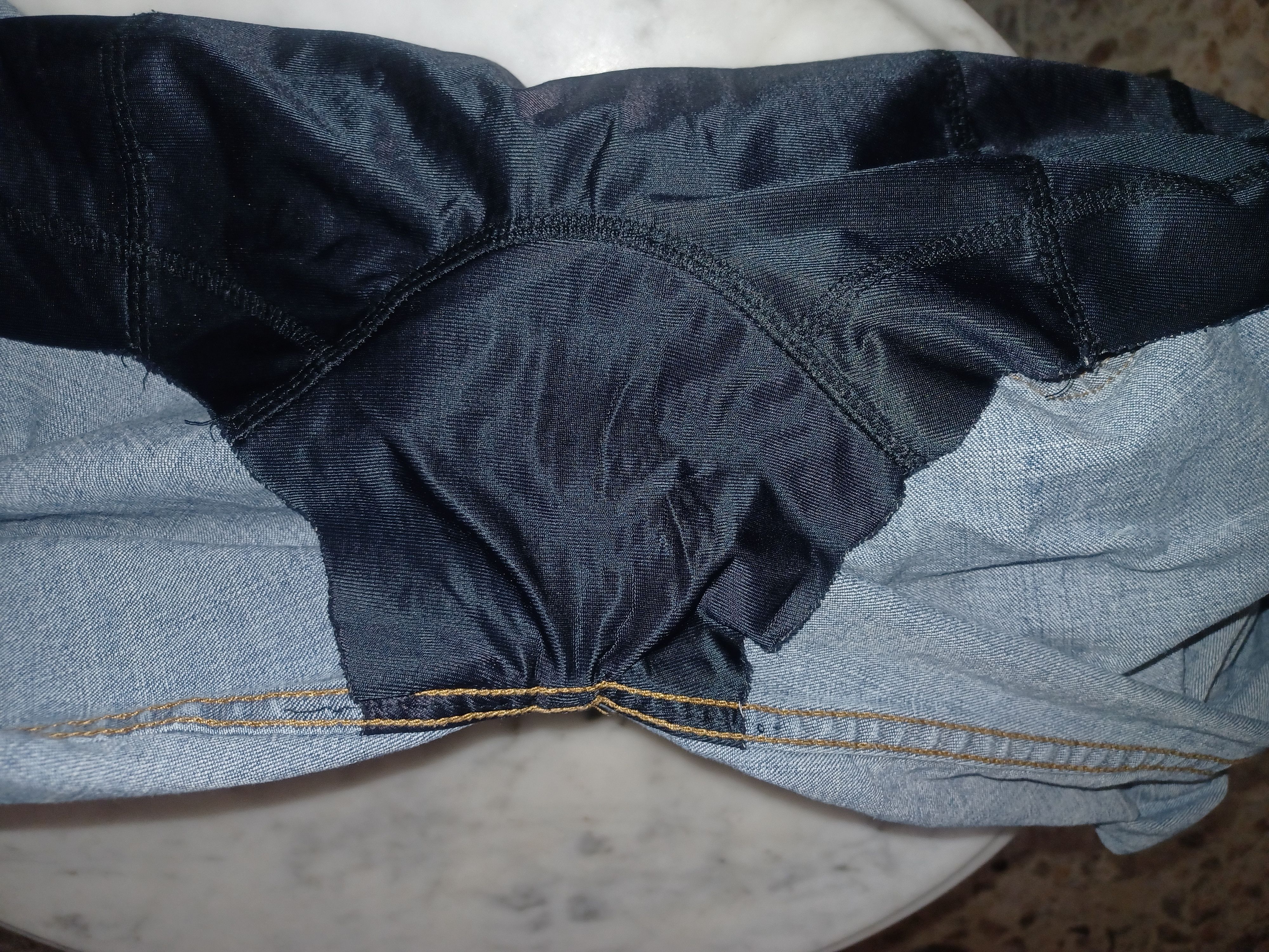 Other London Tear Women's Stretch Cropped Jeans SZ 6 Blue Size 28" / US 6 / IT 42 - 6 Thumbnail