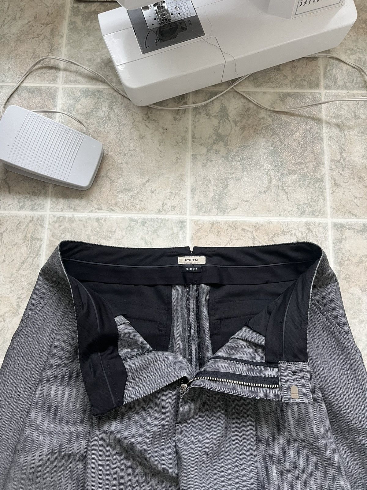 System System Wide Leg Trouser (Rare) Size US 34 / EU 50 - 6 Thumbnail