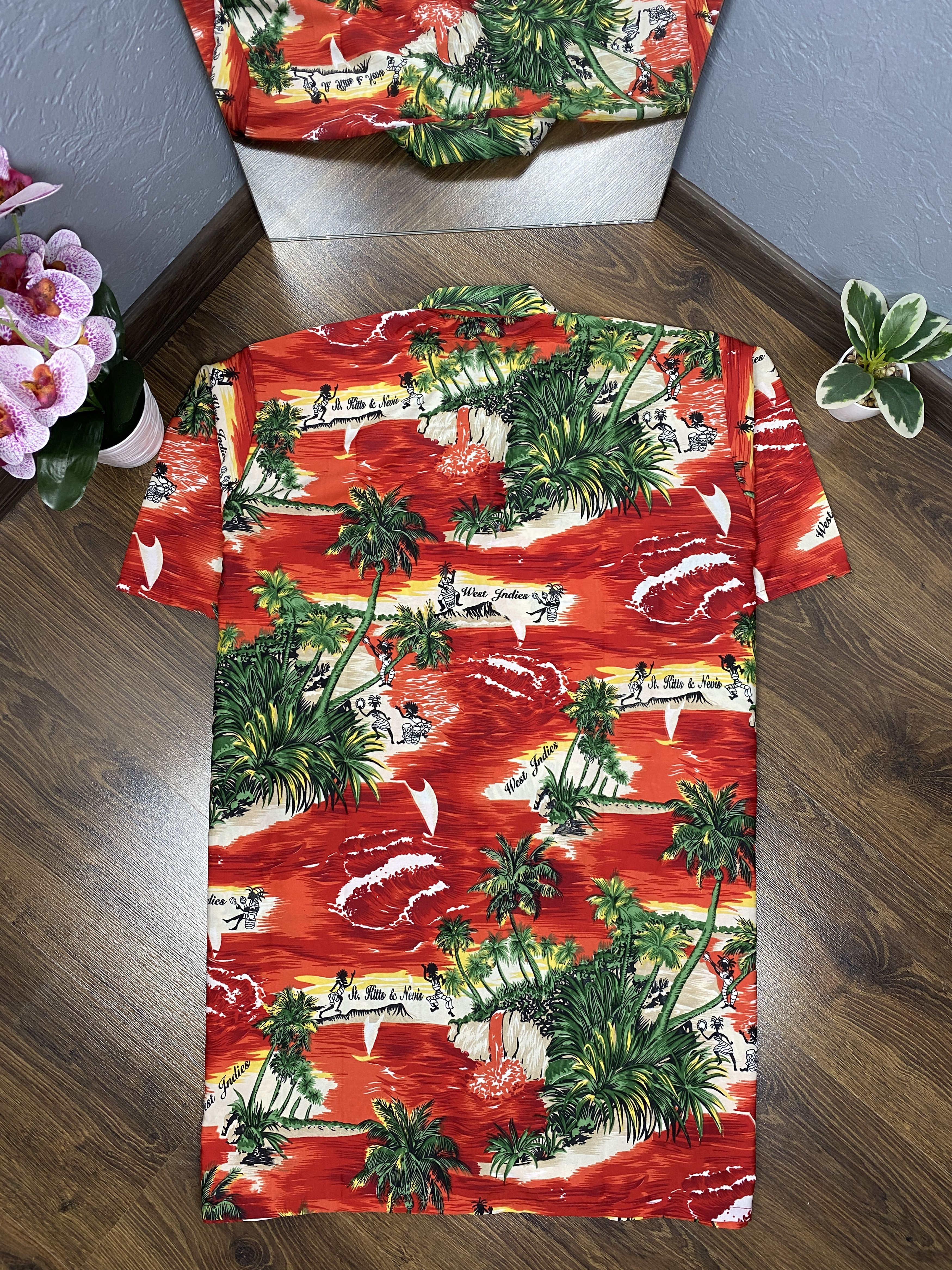 Other Vintage Hawaiian Shirt Made In India Size US XL / EU 56 / 4 - 5 Thumbnail