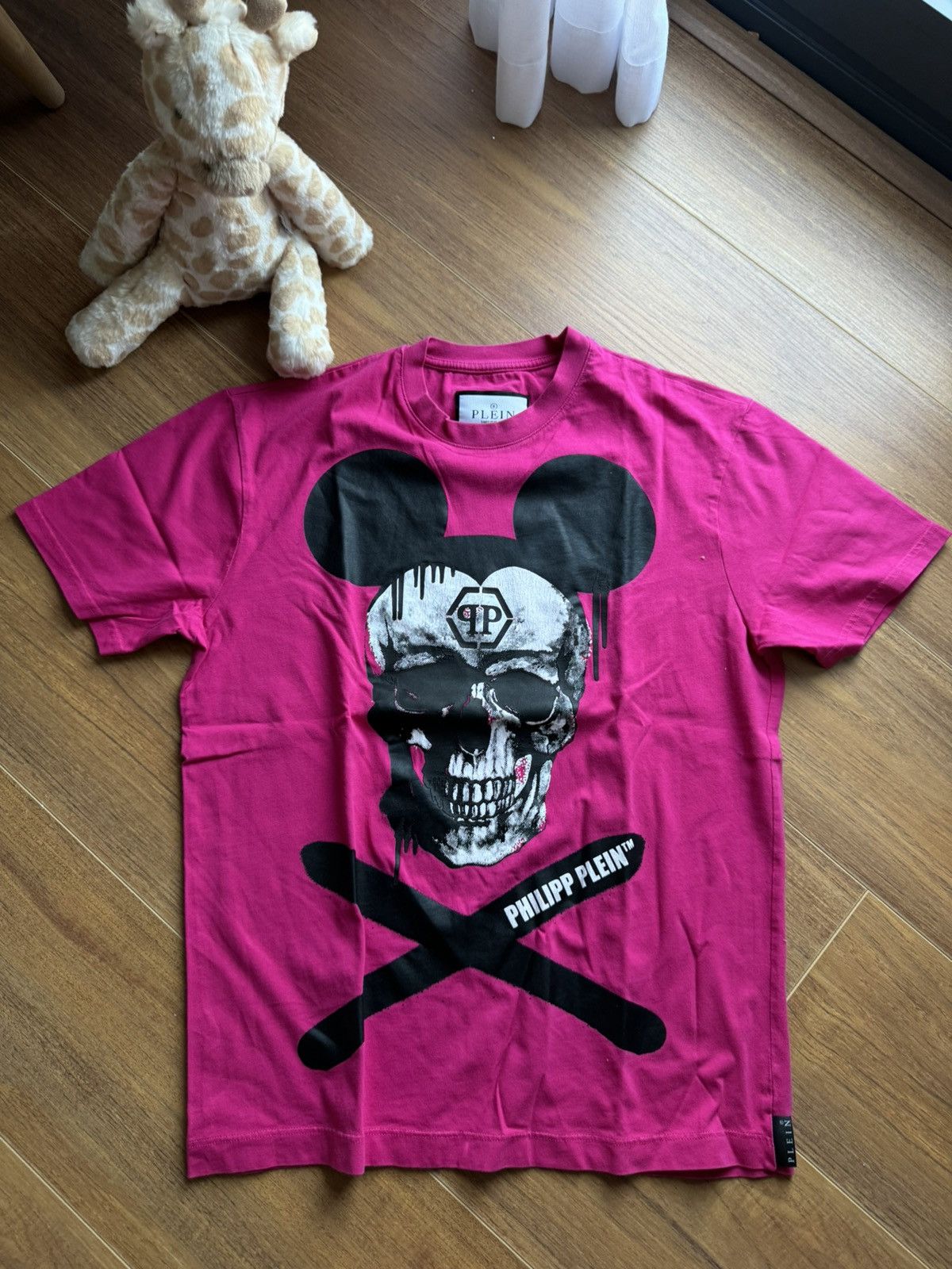 Philipp Plein Philipp Plein "Pink Skull" Size US M / EU 48-50 / 2 - 1 Thumbnail