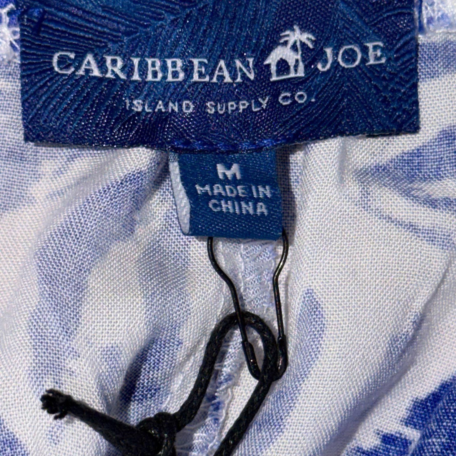 Other Caribbean Joe Women's Medium Blue and White Shorts NWT Size ONE SIZE - 5 Thumbnail