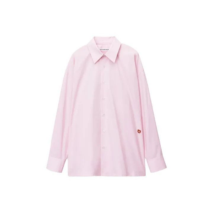 Alexander Wang Alexander Wang Pink Cotton Long Sleeve Shirt - Size S / US 4 / IT 40 - 1 Thumbnail