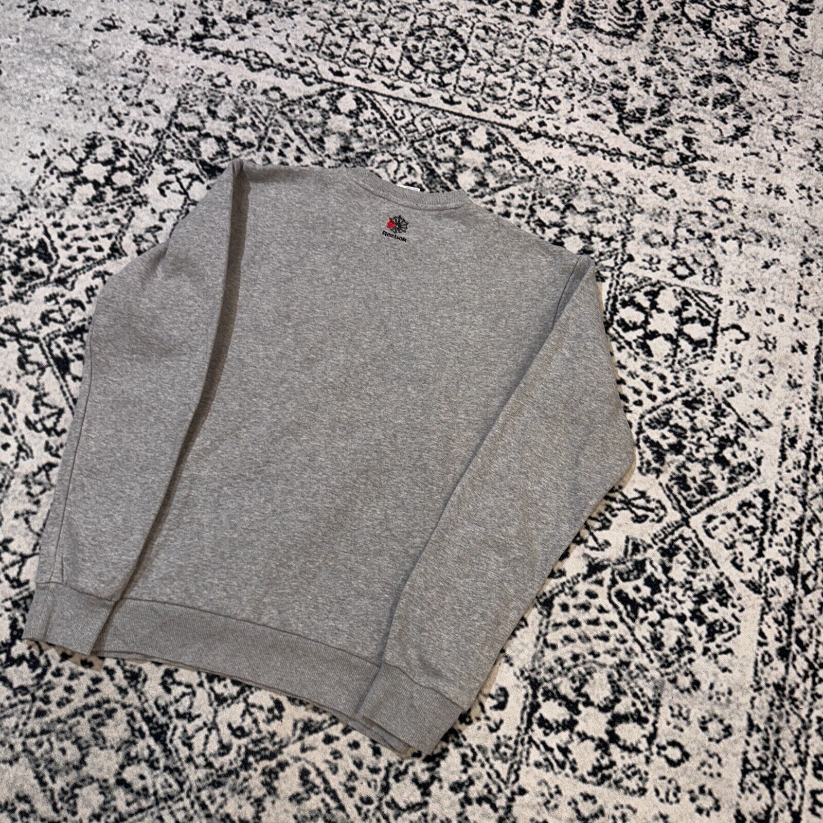 Reebok × Vintage Vintage Reebok Gray Cotton Crewneck Size S 90s Sport Logo Size US S / EU 44-46 / 1 - 15 Thumbnail