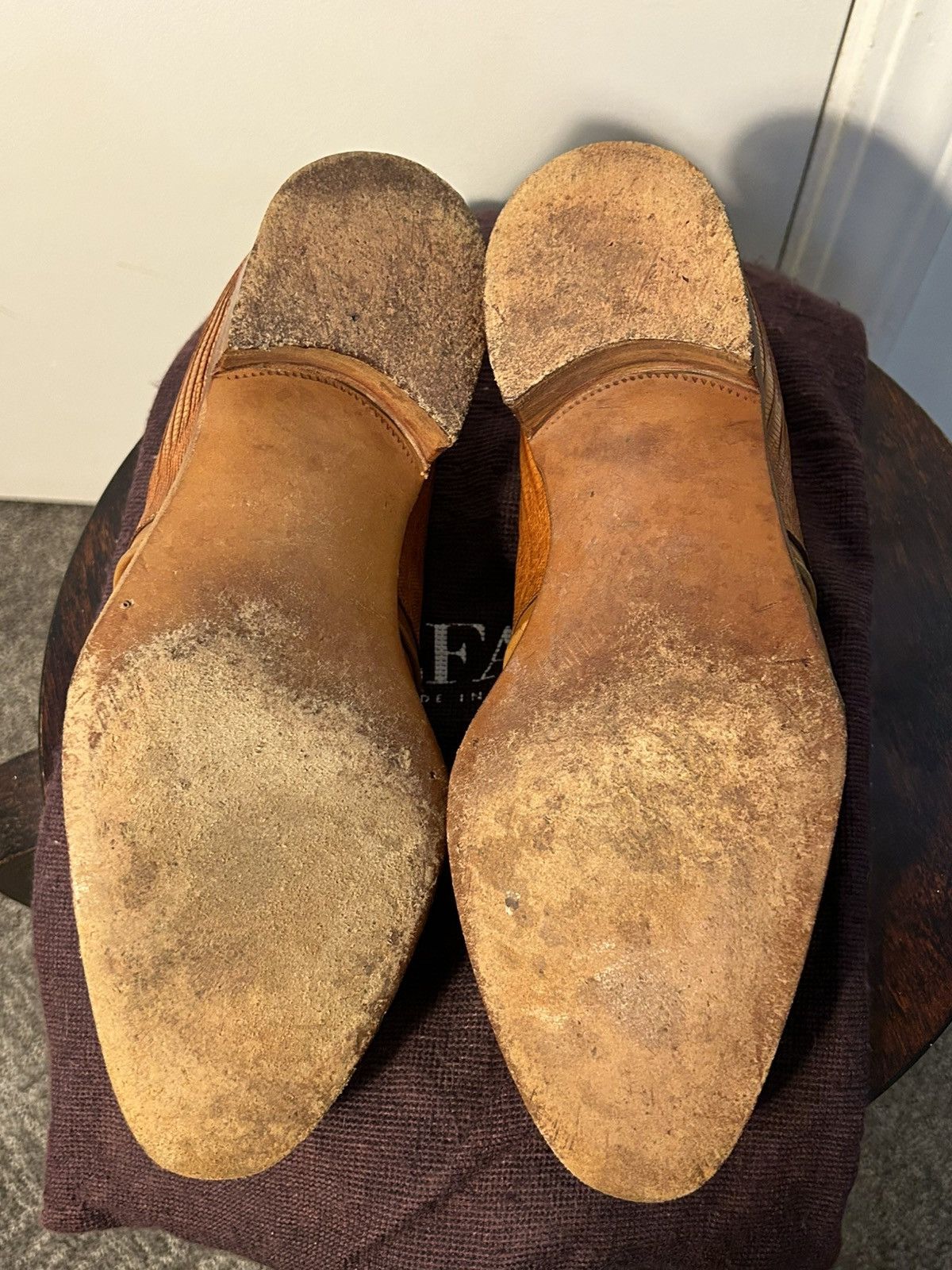 Vintage Lizard 🦎 dress shoes Size US 9 / EU 42 - 7 Thumbnail