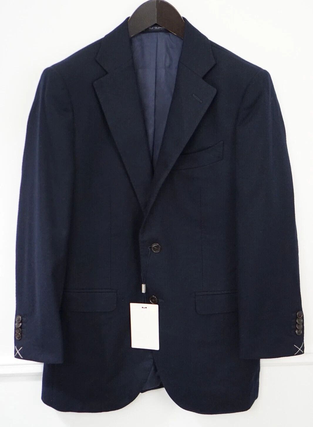 Suitsupply Men Suitsupply Blazer La Spalla Navy Wool Marling Evans US38 Size 38R - 1 Thumbnail