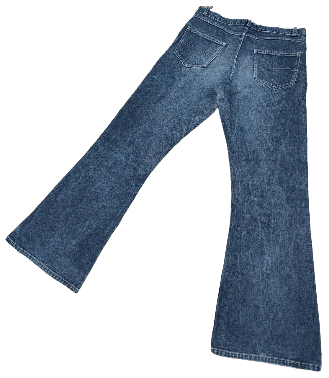 Vintage Pimkie Flare Denim Size 33" - 4 Thumbnail