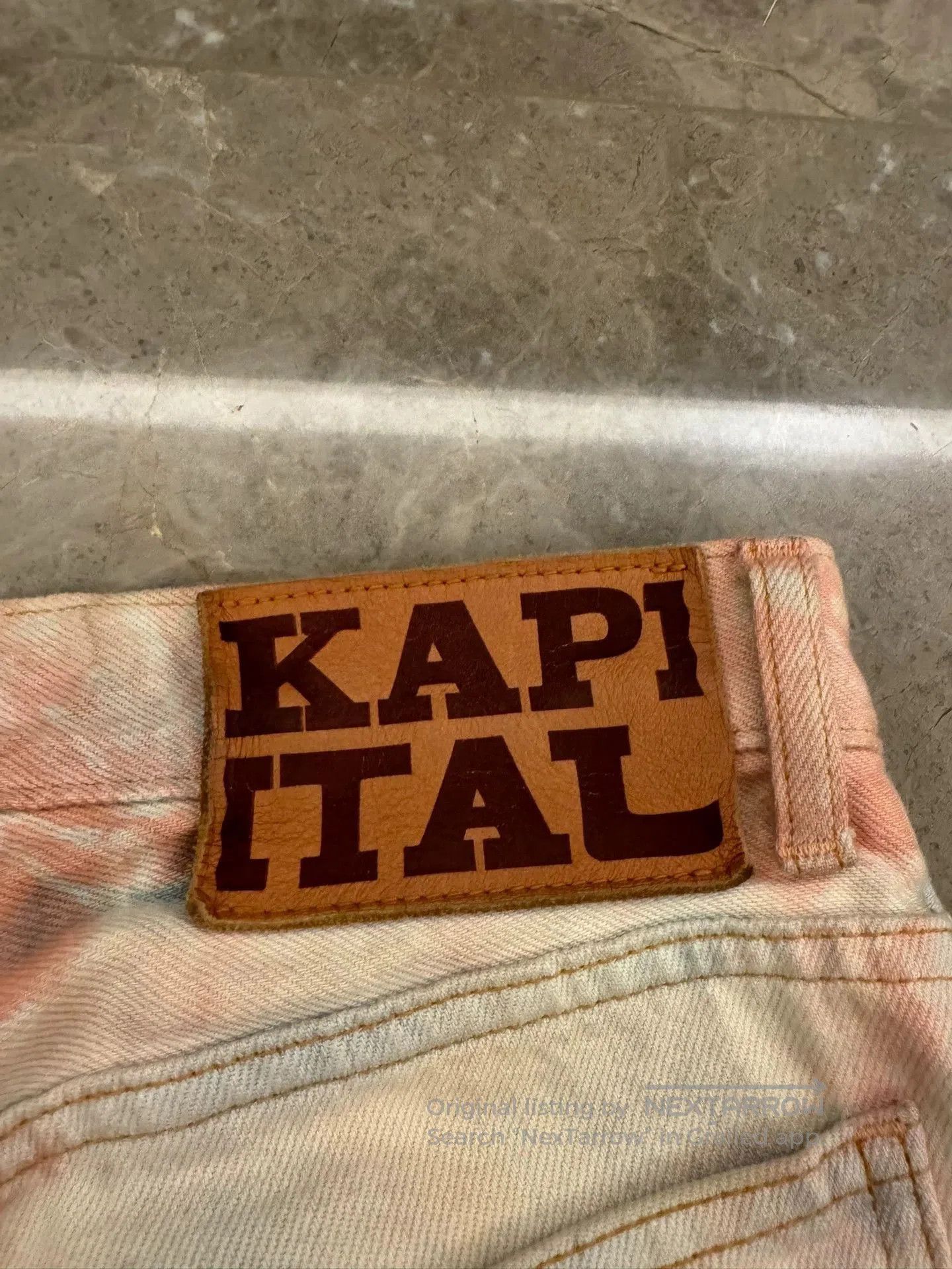 Kapital Multi Colored Tie. Size US 30 / EU 46 - 7 Thumbnail