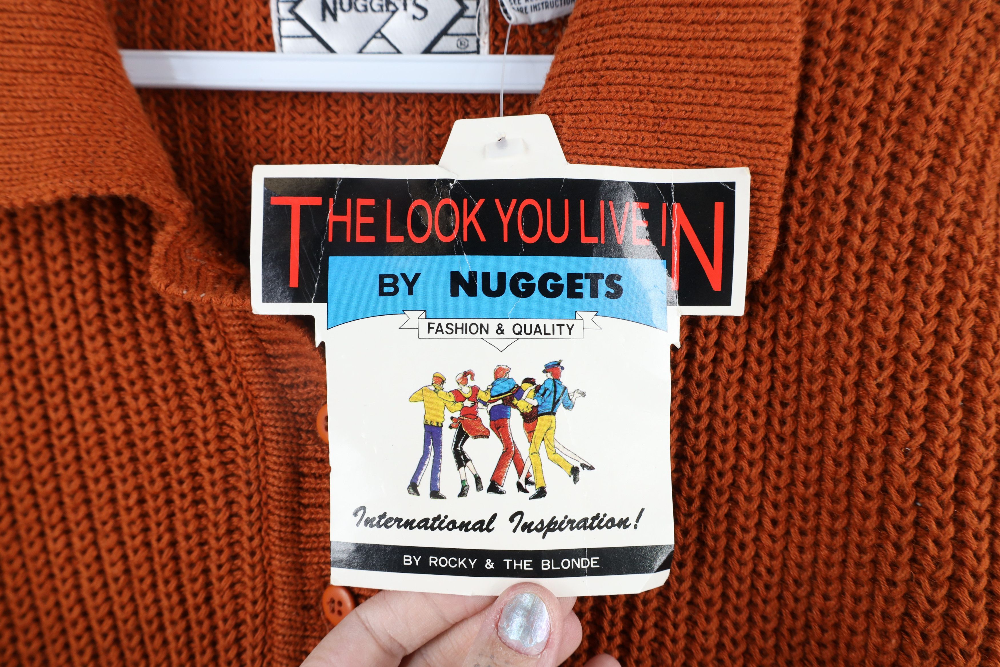 Vintage Deadstock Vintage 90s Streetwear Knit Collared Sweater Size 3XL / US 20-22 - 6 Thumbnail