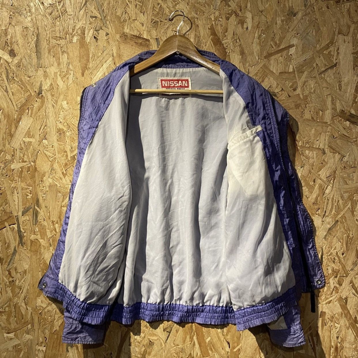 Japanese Brand × Vintage vintage Nissan Windbreaker Jacket, JDM, Skyline, Nismo Size US L / EU 52-54 / 3 - 3 Thumbnail