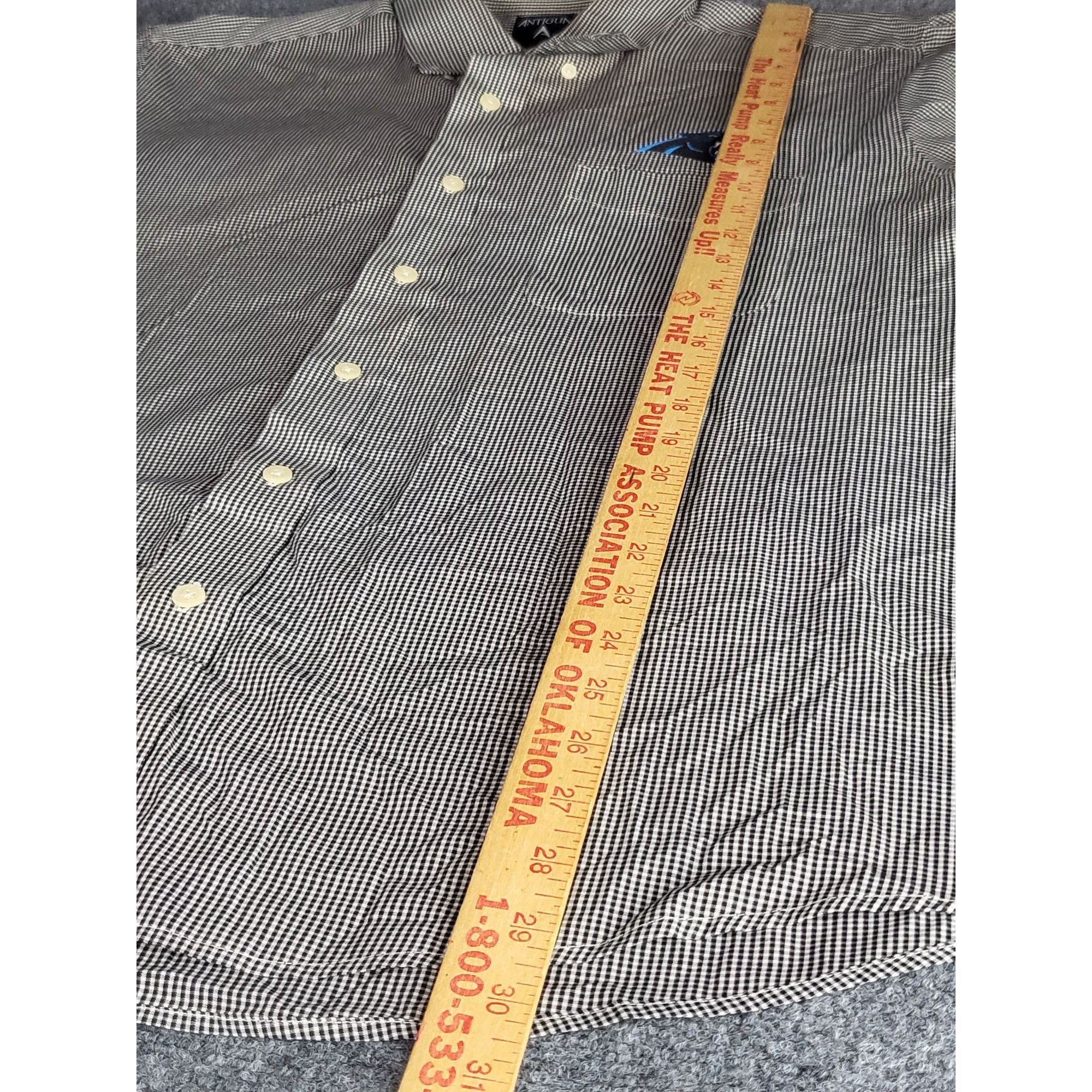 Antigua Charlotte Panthers Button Down Shirt Men Sz XL Antigua NFL G Size US XL / EU 56 / 4 - 3 Thumbnail