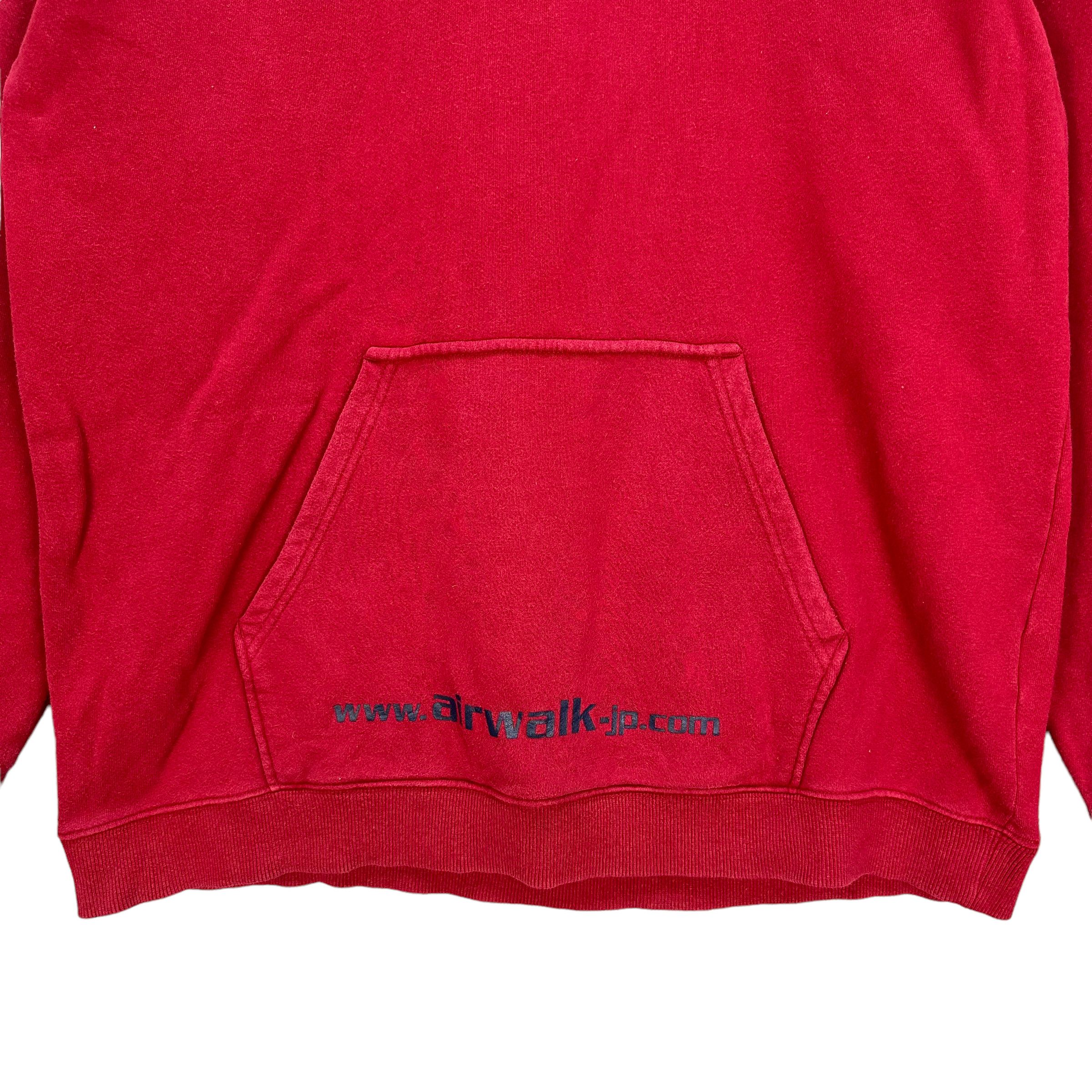Airwalk AIRWALK BOARDWEAR BIG LOGO RED HOODIES #8027-197 Size US L / EU 52-54 / 3 - 4 Thumbnail