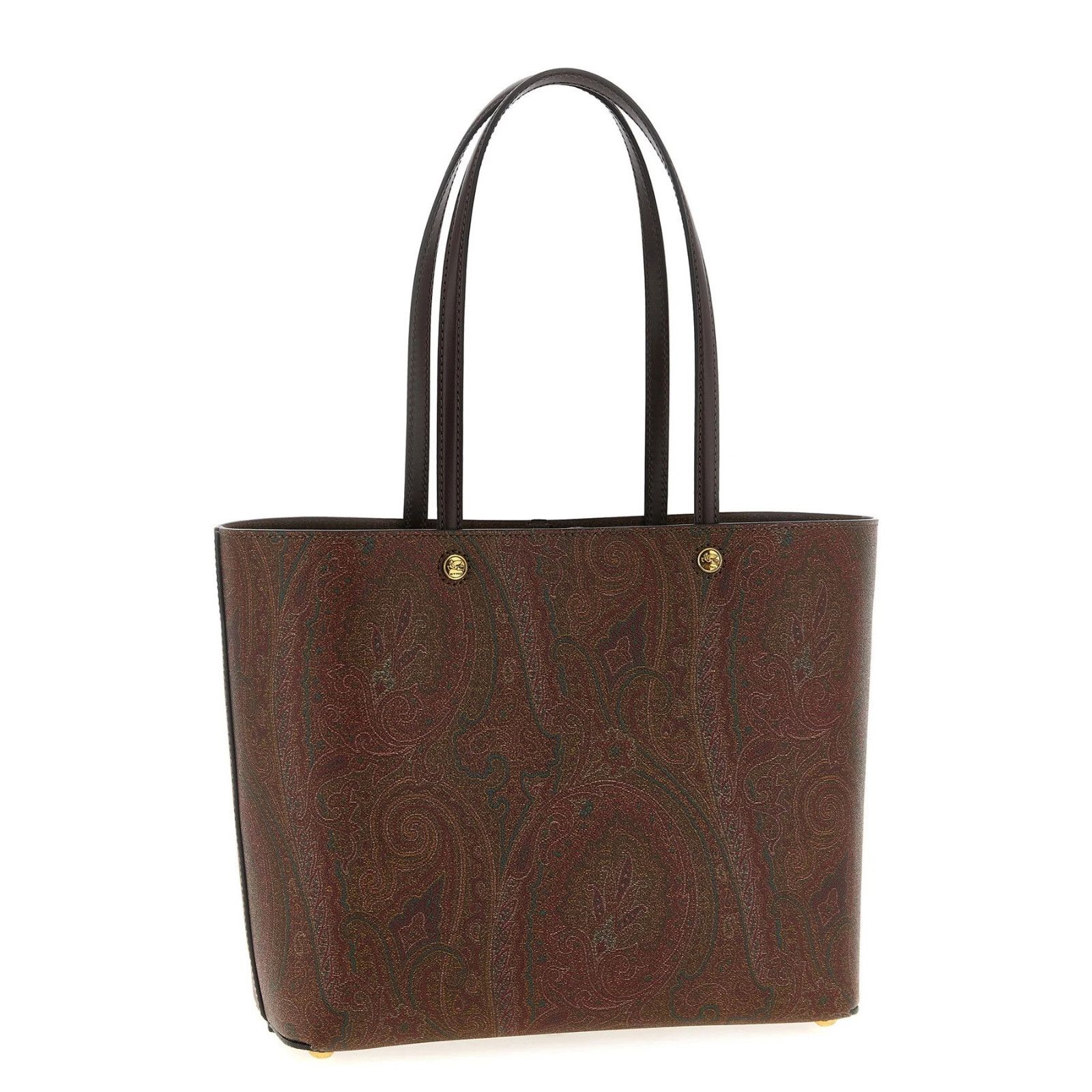 Etro ETRO Medium Etro Essential Brown Cotton Shopper Shoulder Bag Size ONE SIZE - 2 Thumbnail