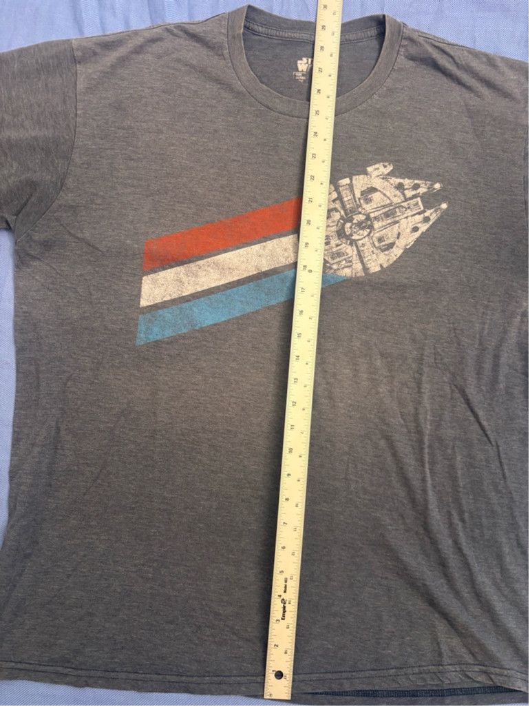 Star Wars Men's Star Wars T-shirt 2XL Gray Size US XL / EU 56 / 4 - 5 Thumbnail