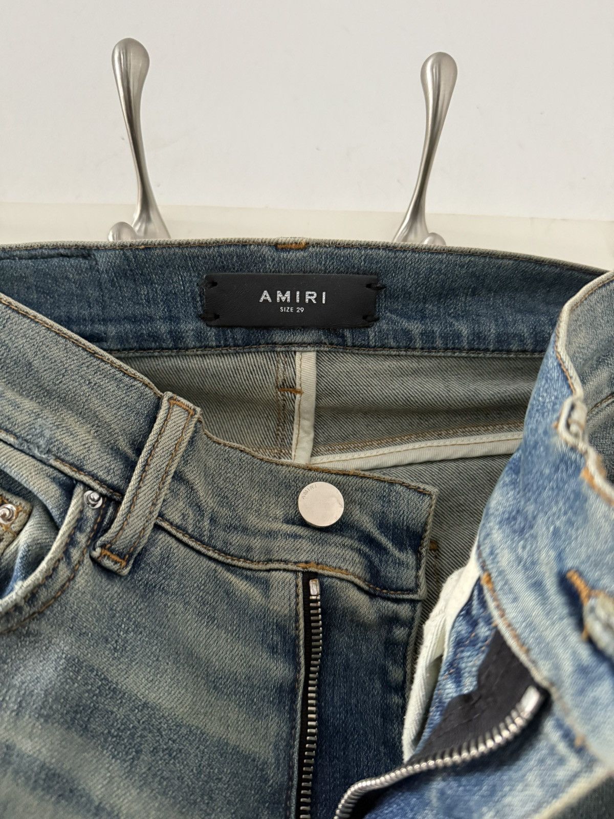 Amiri MX1 JEAN IN ITALIAN STRETCH DENIM Size US 29 - 6 Thumbnail