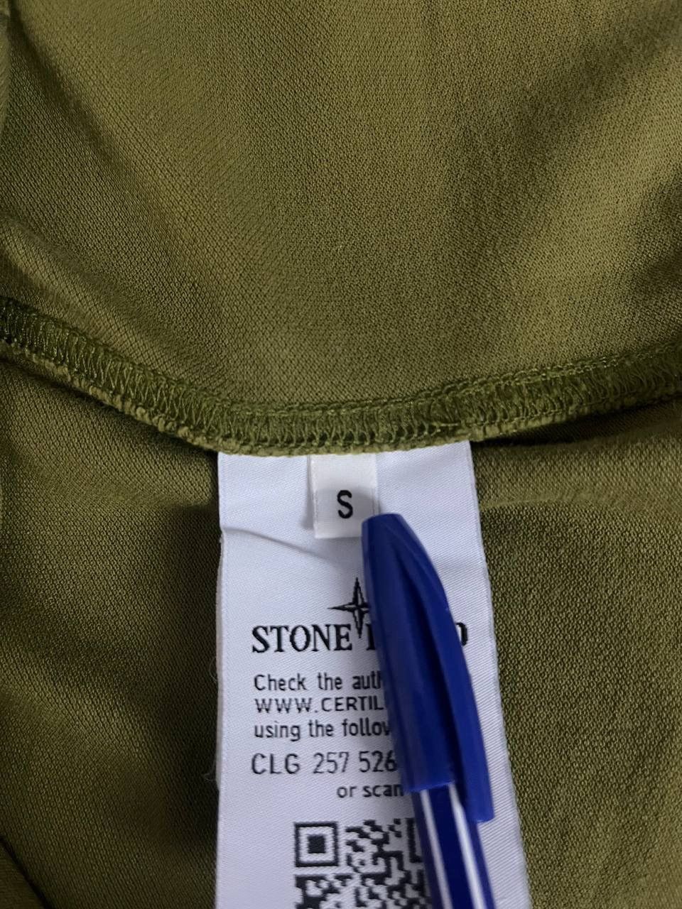 Stone Island Stone Island Polo Tee T Shirt Khaki Program Patch Size US S / EU 44-46 / 1 - 11 Thumbnail