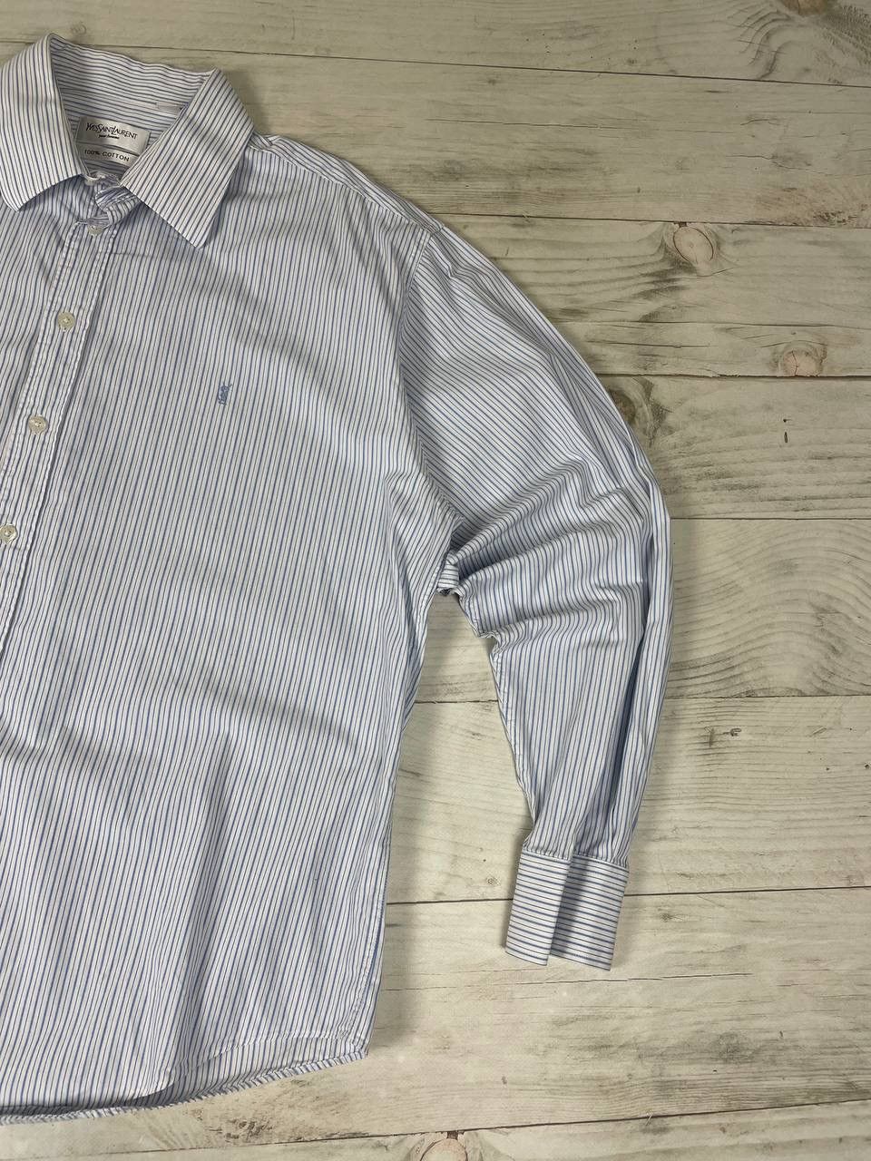 Yves Saint Laurent Yves Saint Laurent Shirt Button YSL Size US XL / EU 56 / 4 - 5 Thumbnail