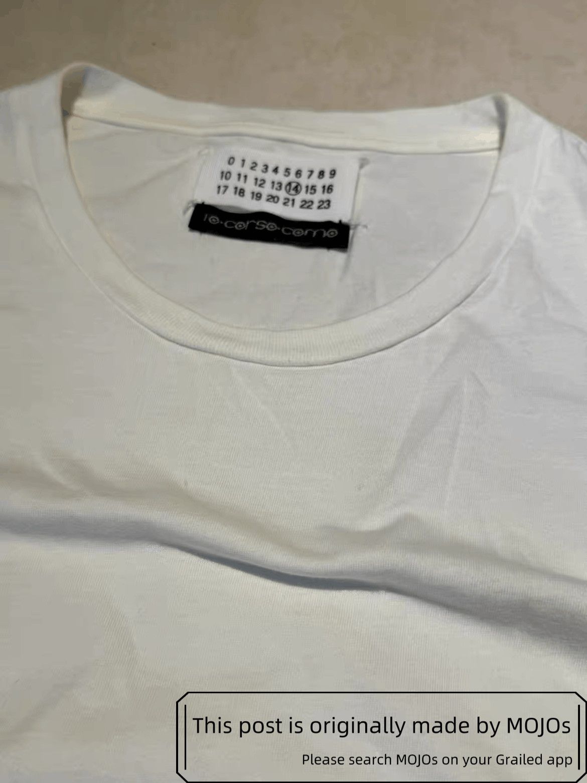 Sz 50 Maison Margiela Line 14 Joint Patches Tee