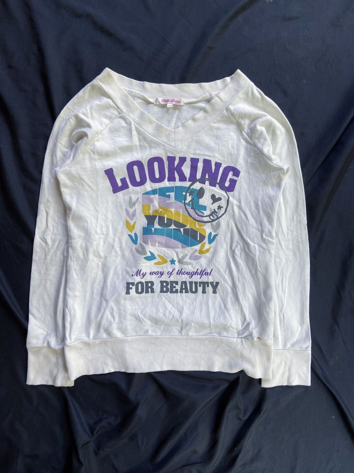 Beauty Beast × Hysteric Glamour × Japanese Brand 🌸LOOKING FEEL YOUNG MIND SWEATSHIRT Size US S / EU 44-46 / 1 - 1 Thumbnail