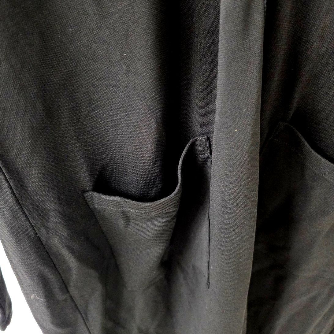 DKNY DKNY Black Long Sleeve Button Up Dress - Large Size L / US 10 / IT 46 - 5 Thumbnail