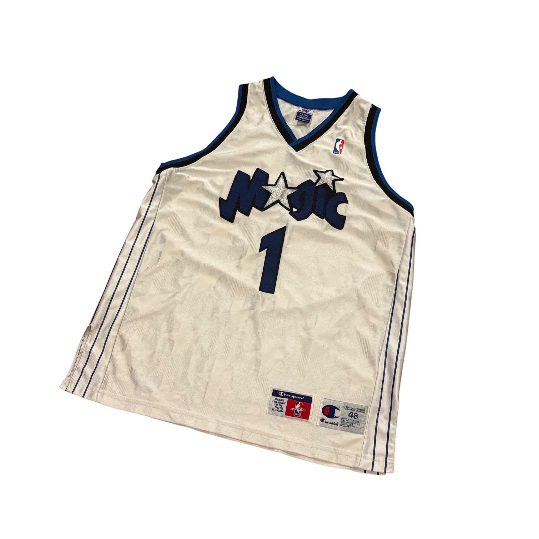 Champion Vintage Champion Orlando Magic Tracy McGrady #1 NBA Authenti Size US XL / EU 56 / 4 - 4 Thumbnail