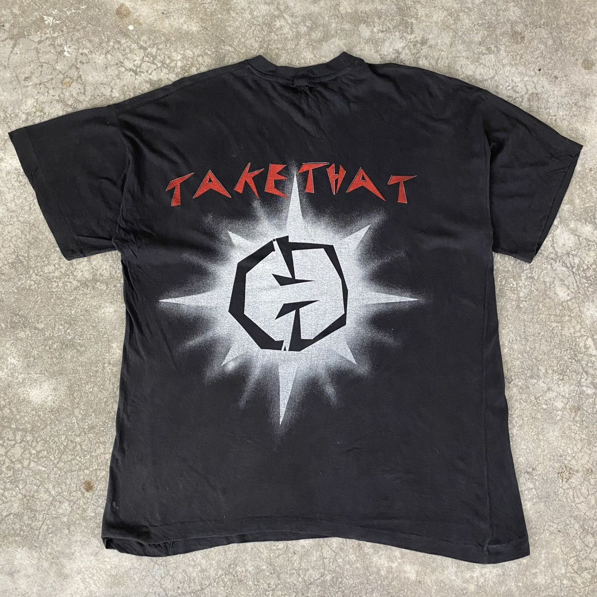 Band Tees Vintage 1990’s Take That Pop Group Single Stitch T-shirt Size US L / EU 52-54 / 3 - 7 Thumbnail
