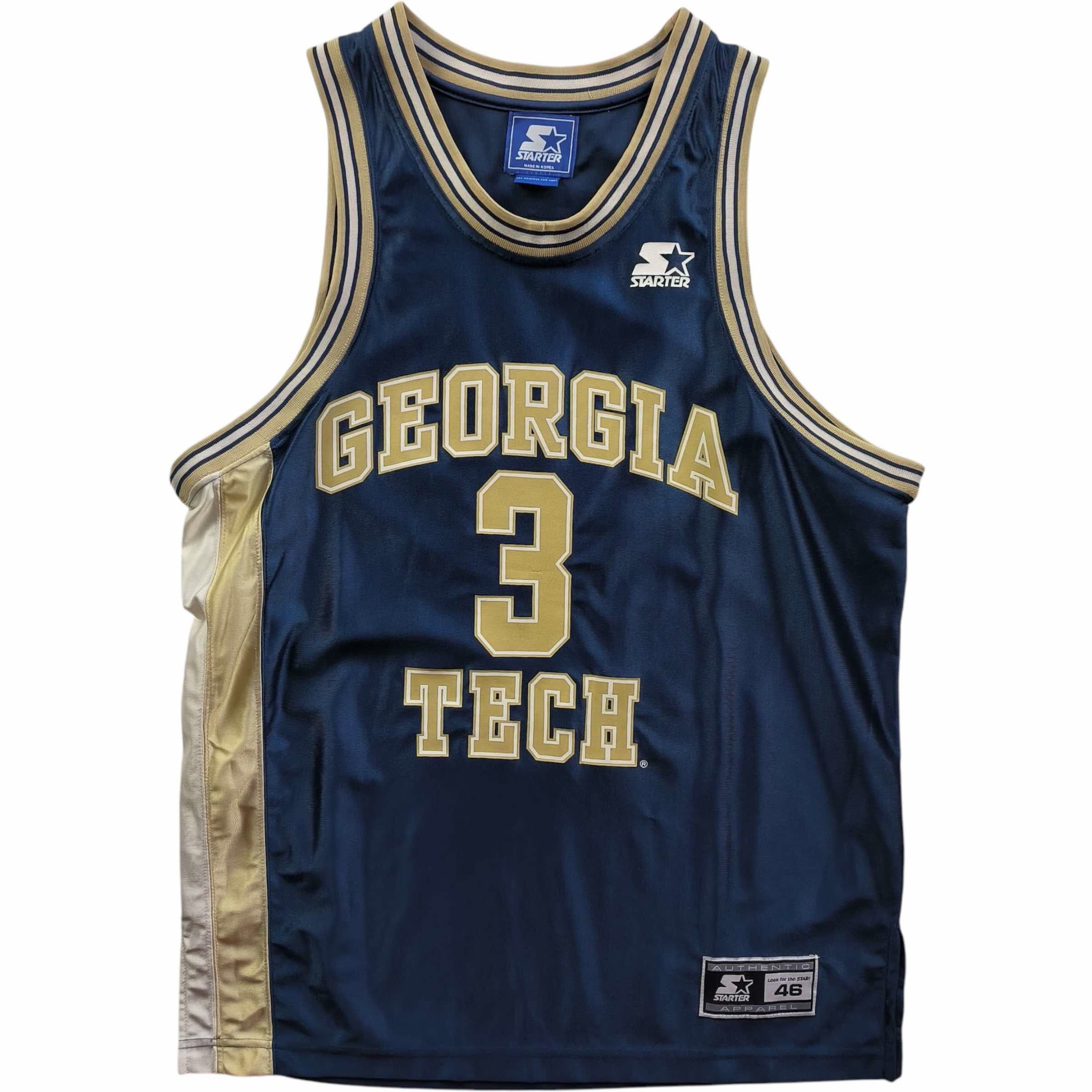 Georgia Tech #3 (Stephon Marbury) Starter NCAA jersey size M