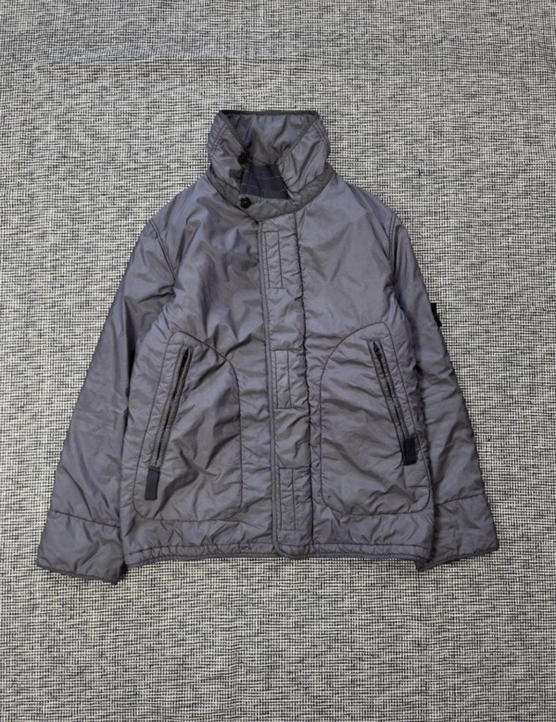Stone Island Stone Island 2003 high neck zip jacket Size US L / EU 52-54 / 3 - 5 Thumbnail