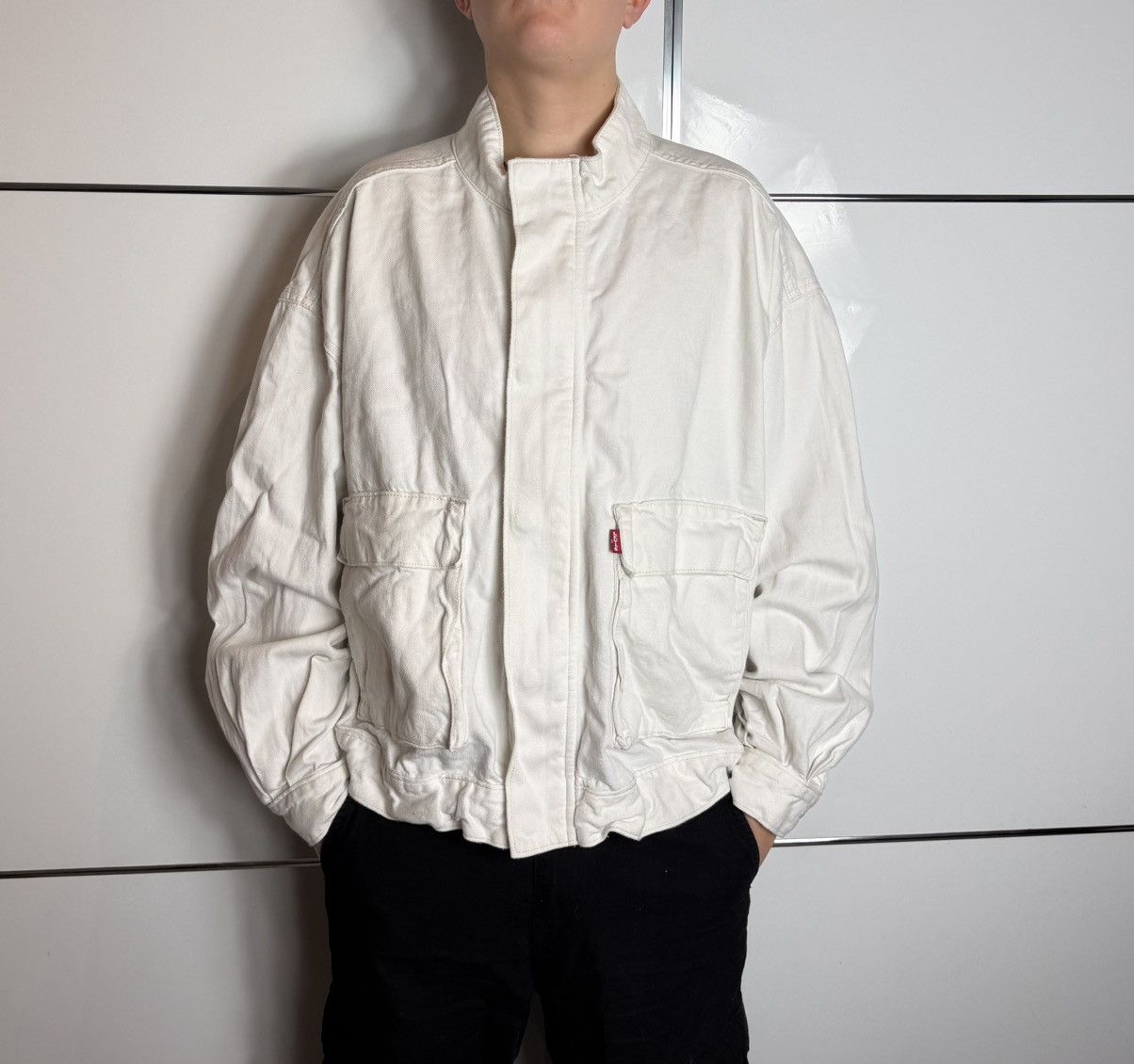 Levi's Levi's Premium Denim Jacket New Collection Boxy Fit Oversize Size US L / EU 52-54 / 3 - 2 Thumbnail