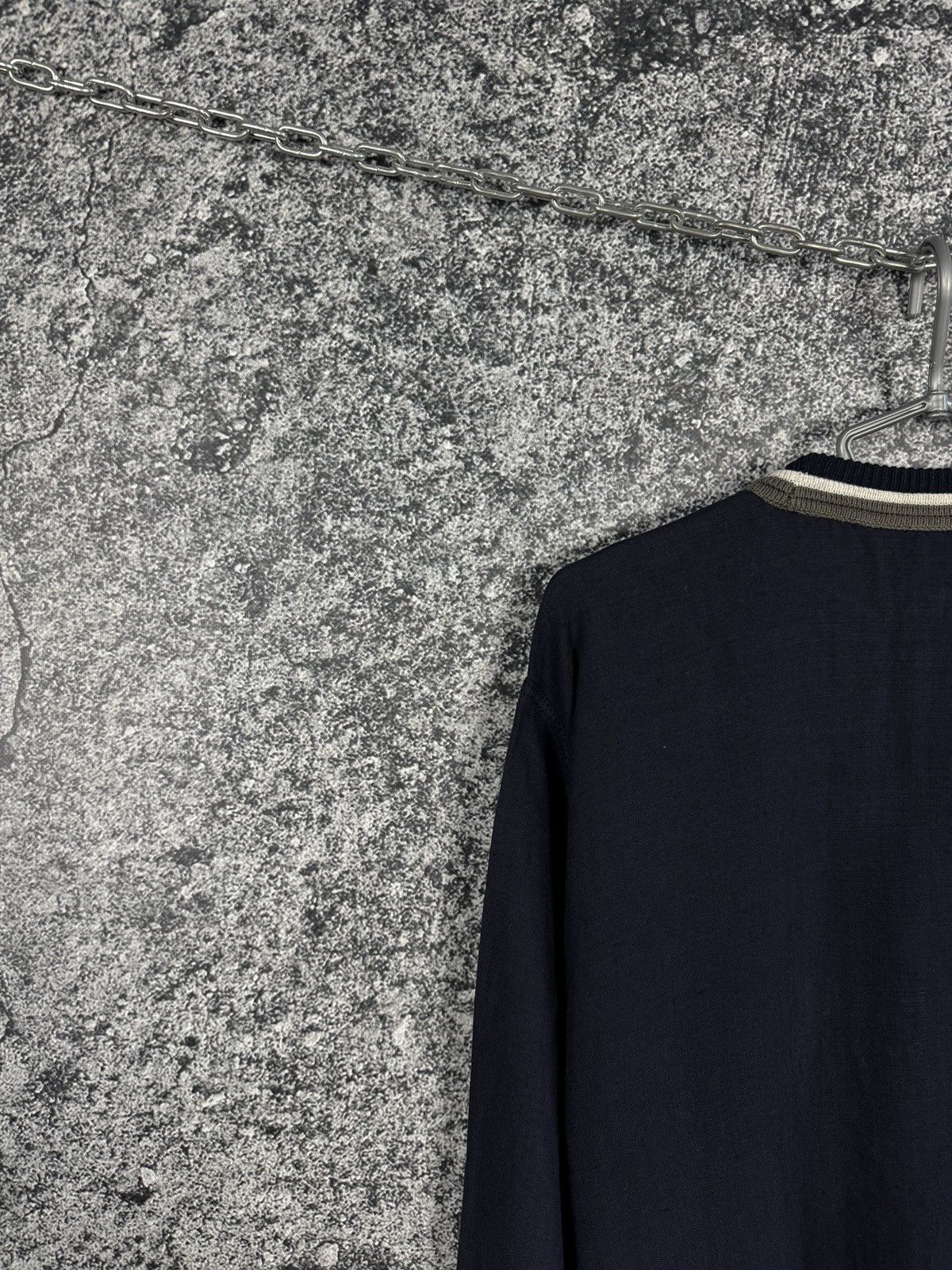 Carlo Colucci Vintage 90s Carlo Colucci 3D Knit Sweater Linen Back Germany Size US L / EU 52-54 / 3 - 13 Thumbnail