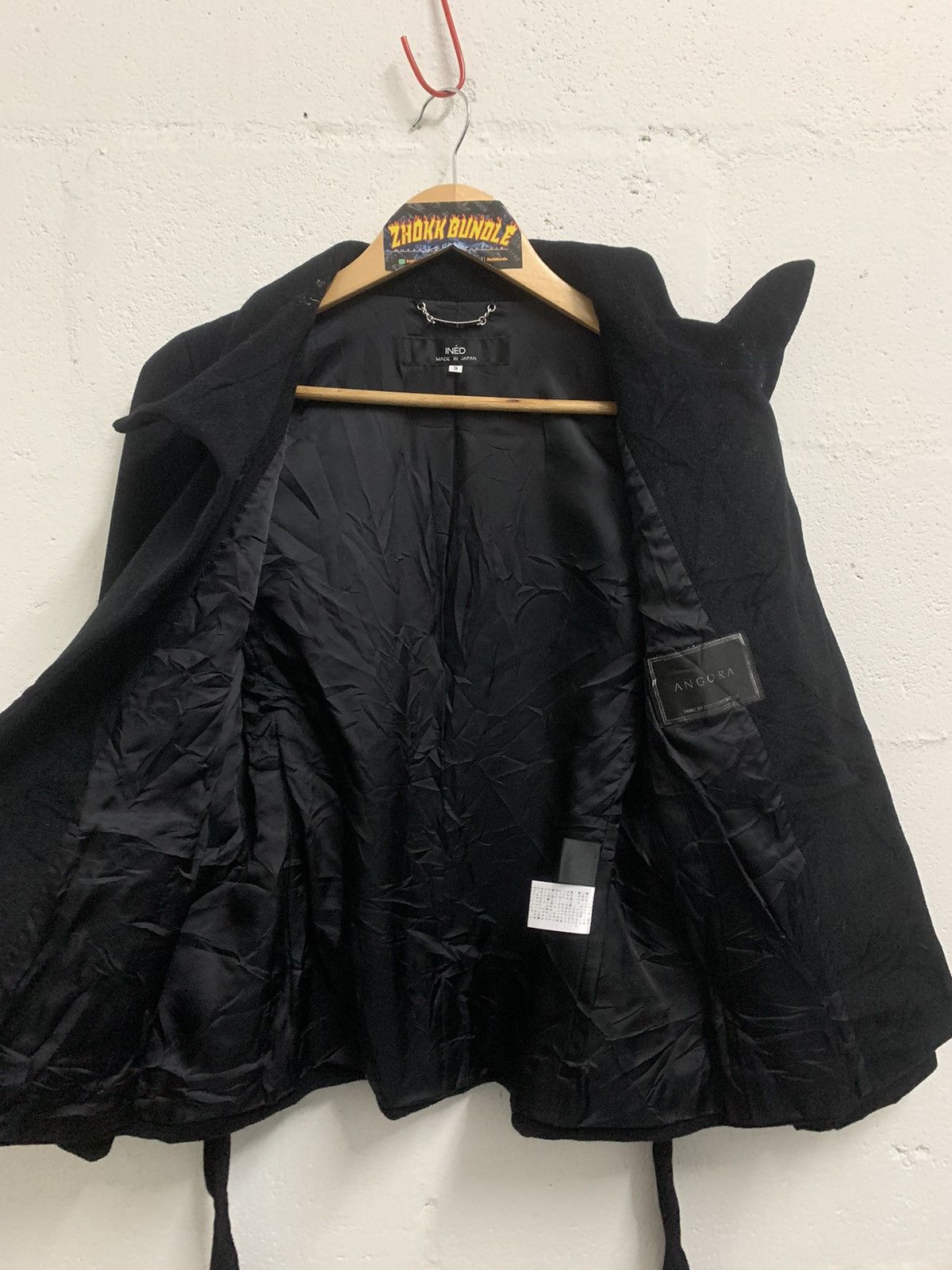 Yohji Yamamoto INED Stainless Steel Collar Jacket Single Melton Size S / US 4 / IT 40 - 5 Thumbnail
