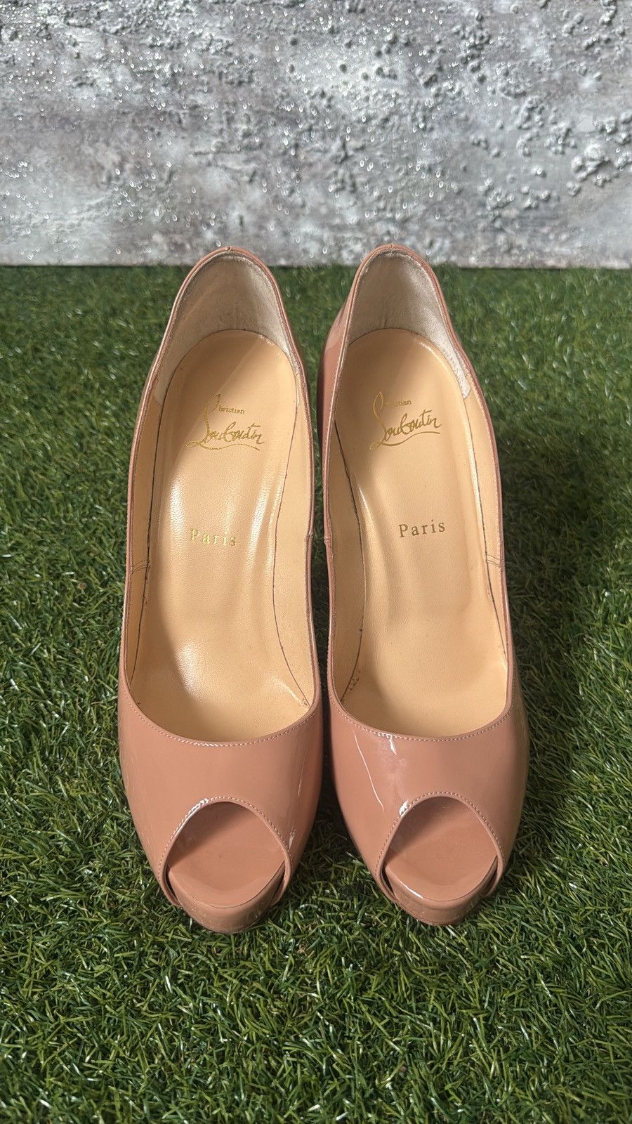 Christian Louboutin Christian Louboutin New Very Privé 120 Nude Heels – Size 40 Size US 9 / IT 39 - 2 Thumbnail