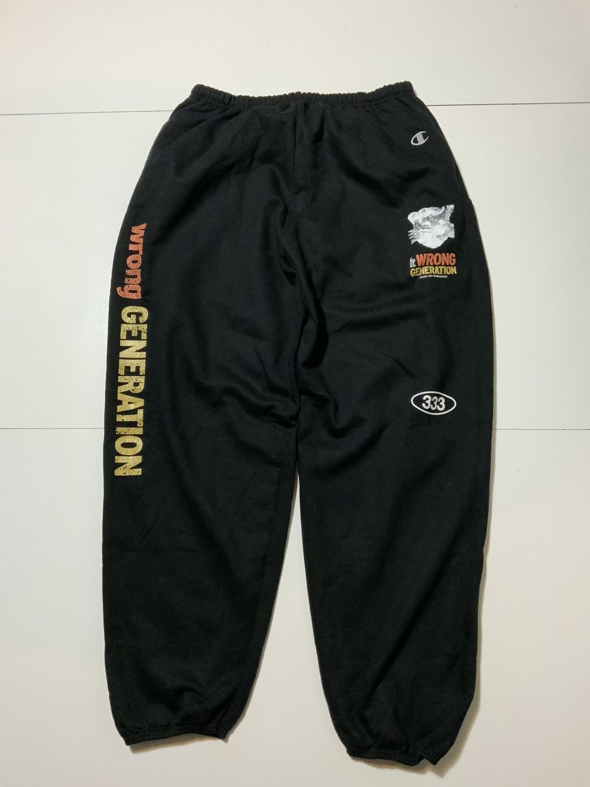 Champion Fever 333 The Wrong Generation Hardcore Punk Band Sweatpants Size US 38 / EU 54 - 2 Thumbnail