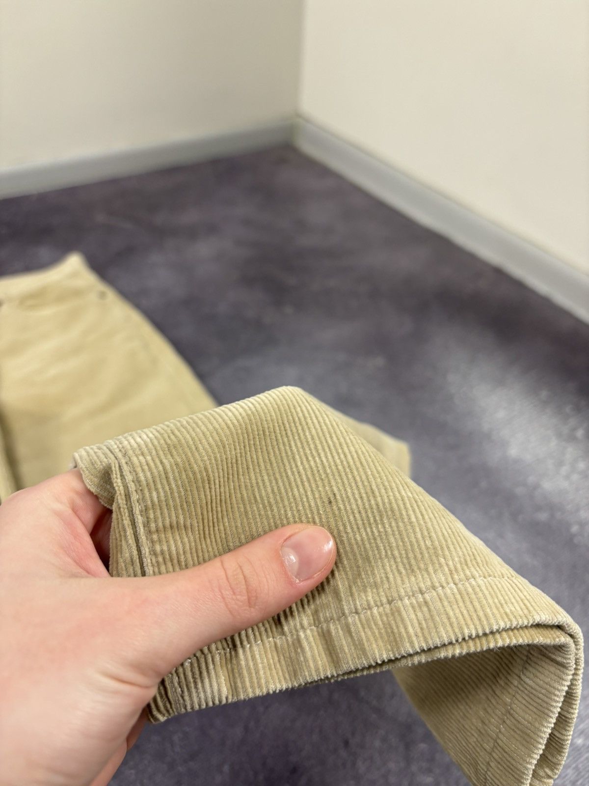 Levi's Vintage Levi’s 751 Men’s Beige Mustard Corduroy Baggy Pants Size US 32 / EU 48 - 10 Thumbnail