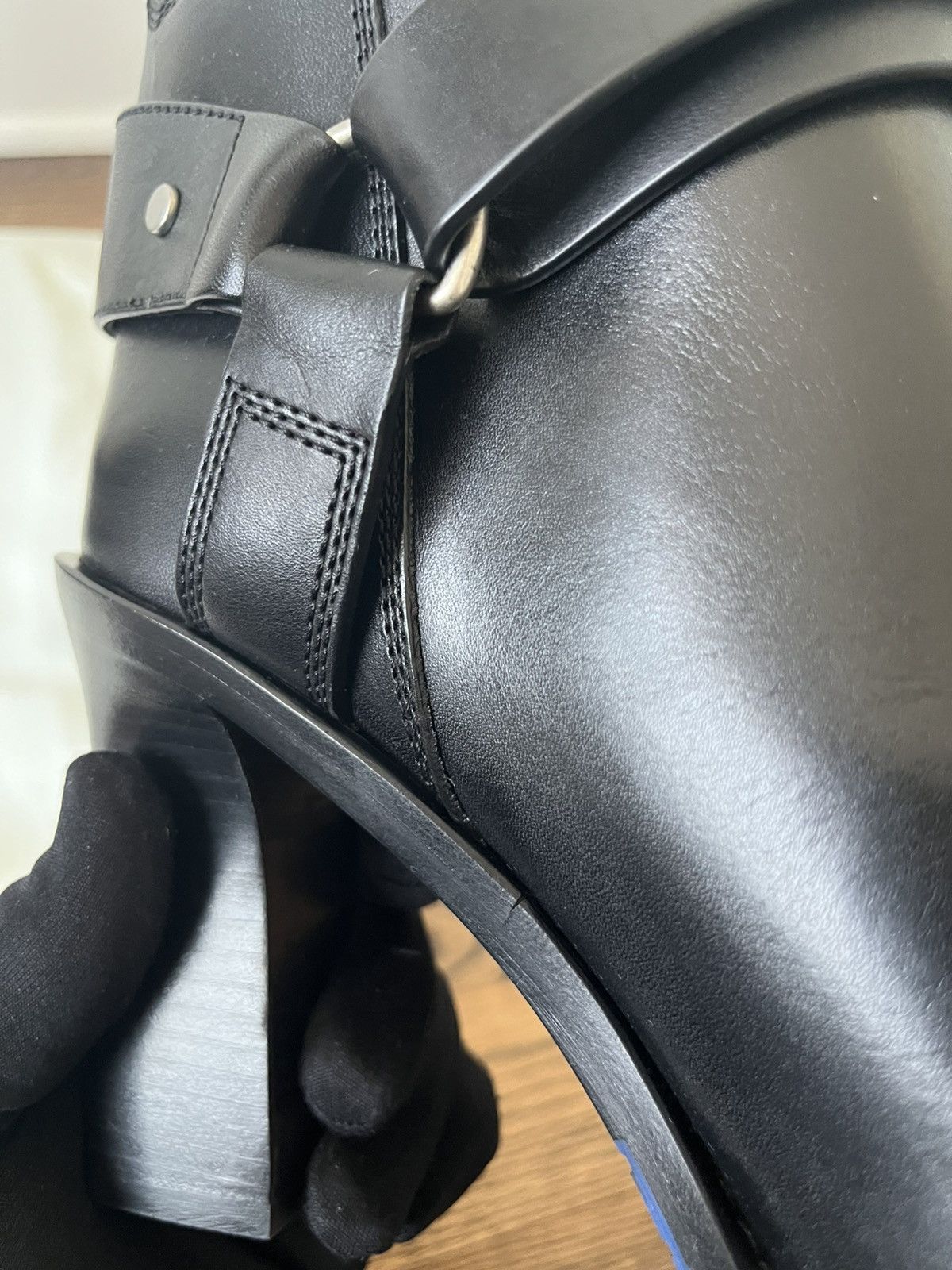 Burberry Burberry Leather Stirrup Low Boots Size US 9.5 / IT 39.5 - 13 Thumbnail