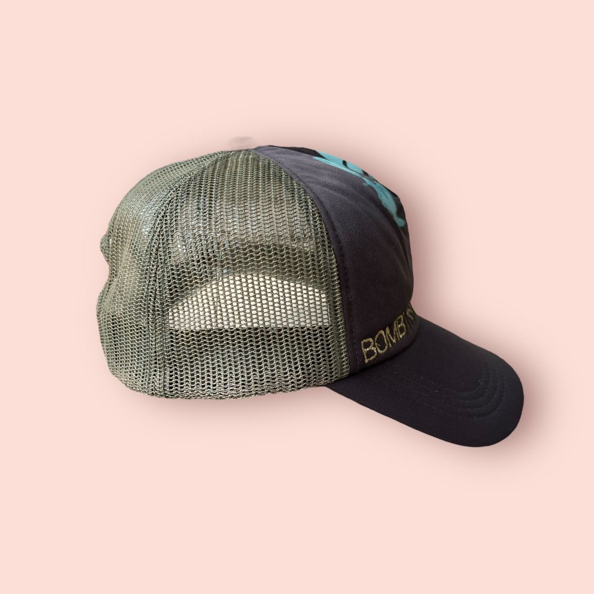 Japanese Brand RARE BOMBTRAX TRUCKER SNAPBACK CAP Size ONE SIZE - 6 Thumbnail