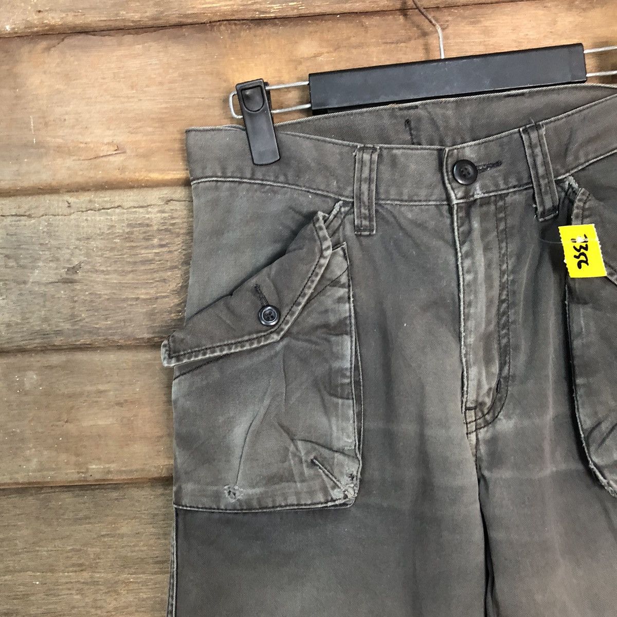Japanese Brand DL Uniqlo faded vtg japan Cargo Multipocket Pants #S2792 Size US 30 / EU 46 - 4 Thumbnail