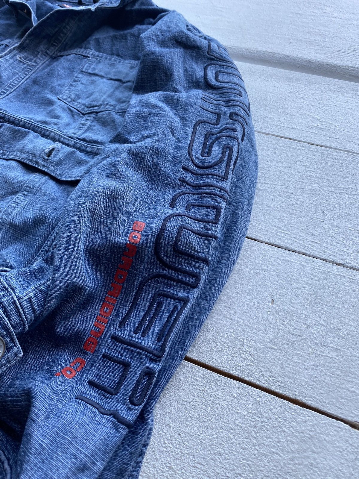 Quiksilver 🔥90s Quiksilver Vntg Rare Surf Archive Denim Jacket y2k Size M / US 6-8 / IT 42-44 - 4 Thumbnail