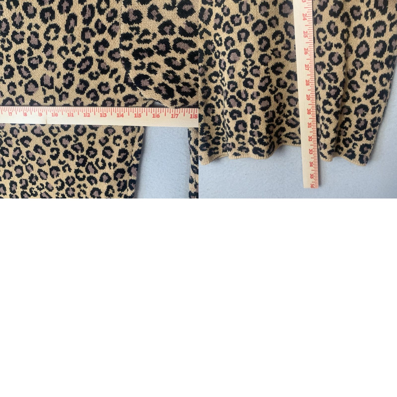 Vintage Miami Francesca’s Dress Woman Medium Leopard Animal Print Boho Clubwear Midi Dress Mens? Womens? Size M / US 6-8 / IT 42-44 - 8 Thumbnail