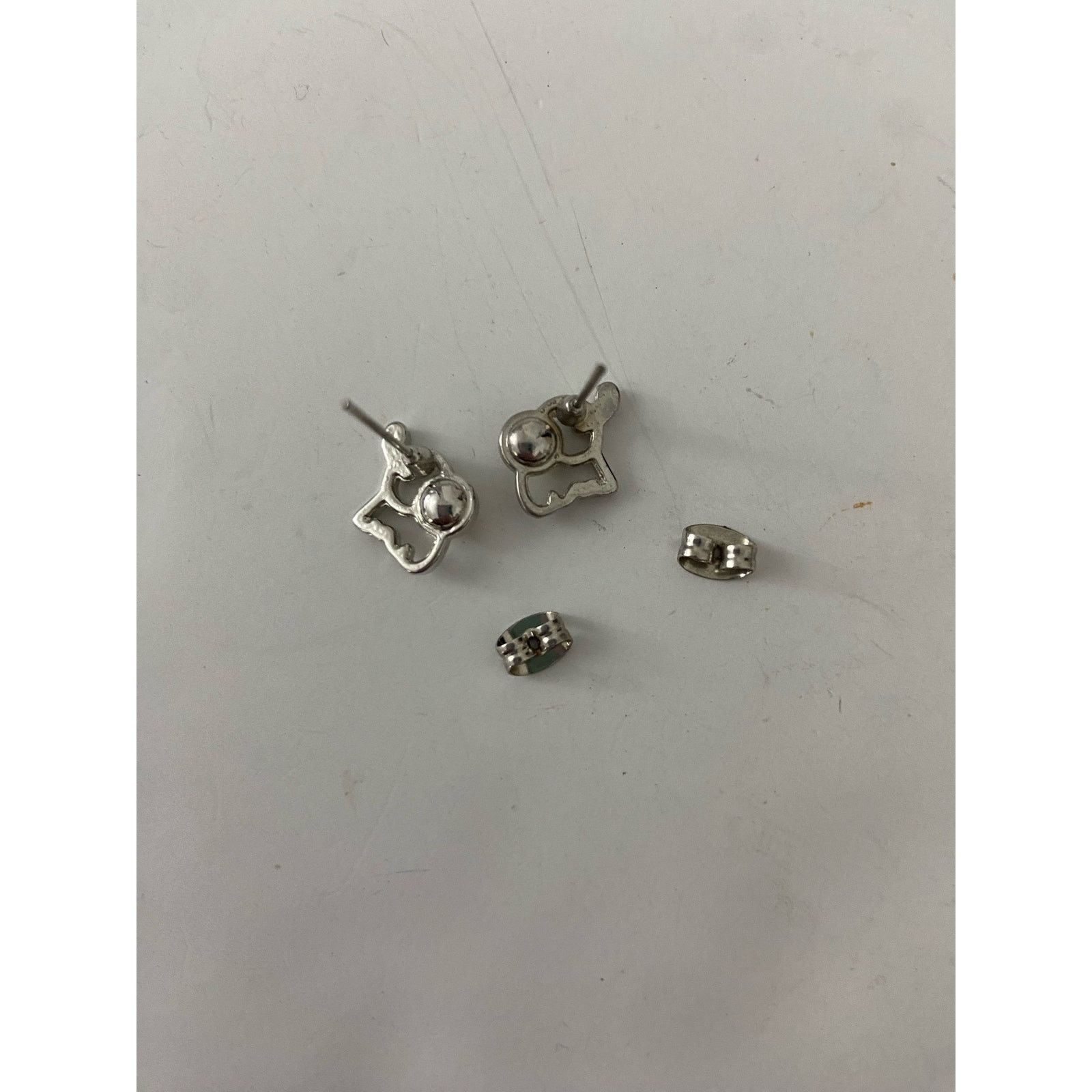 Other elephant stud earrings silver tone Size ONE SIZE - 6 Thumbnail